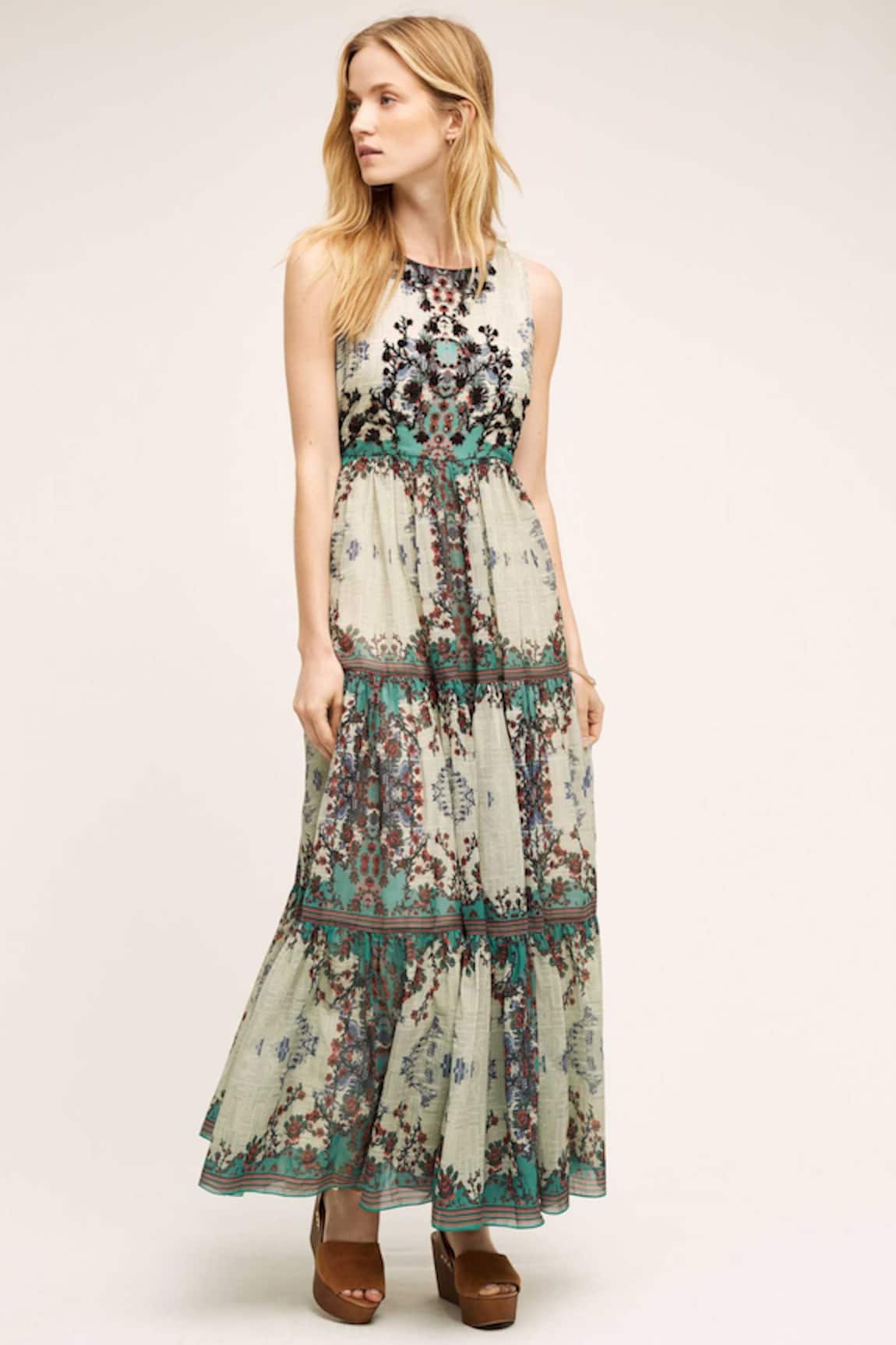Bhanuni By Jyoti Floral Printed Maxi Dress