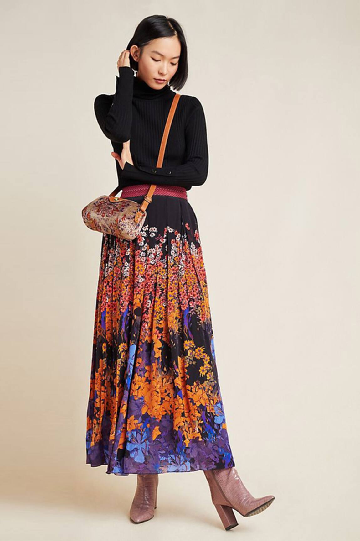 Bhanuni By Jyoti Floral Printed Skirt