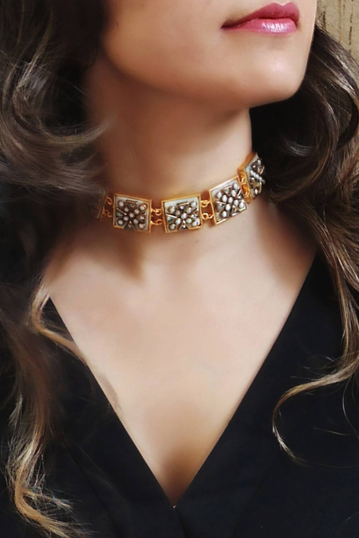 Bblingg Kundan Choker Necklace