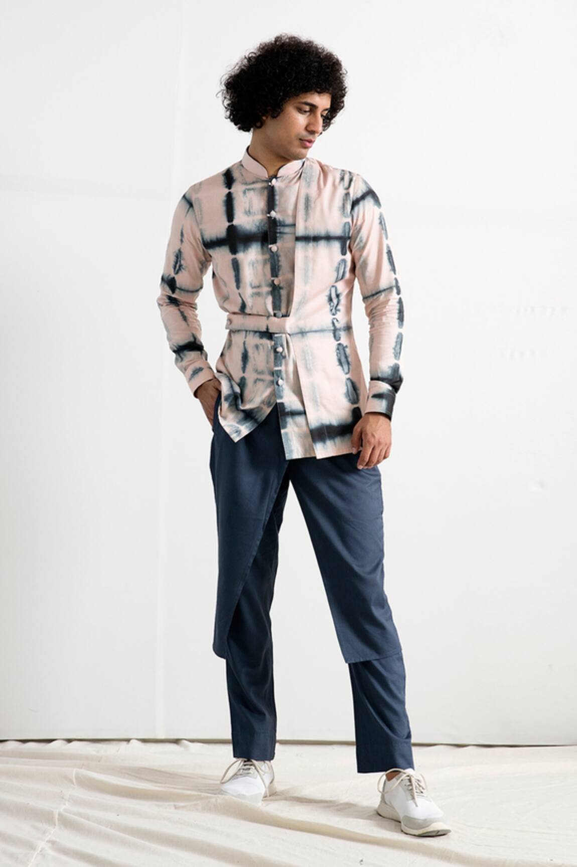 Bohame Tie-Dye Kurta Set