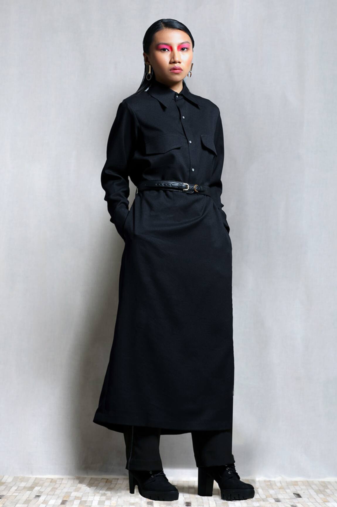Corpora Studio Shirt Collar Dress 