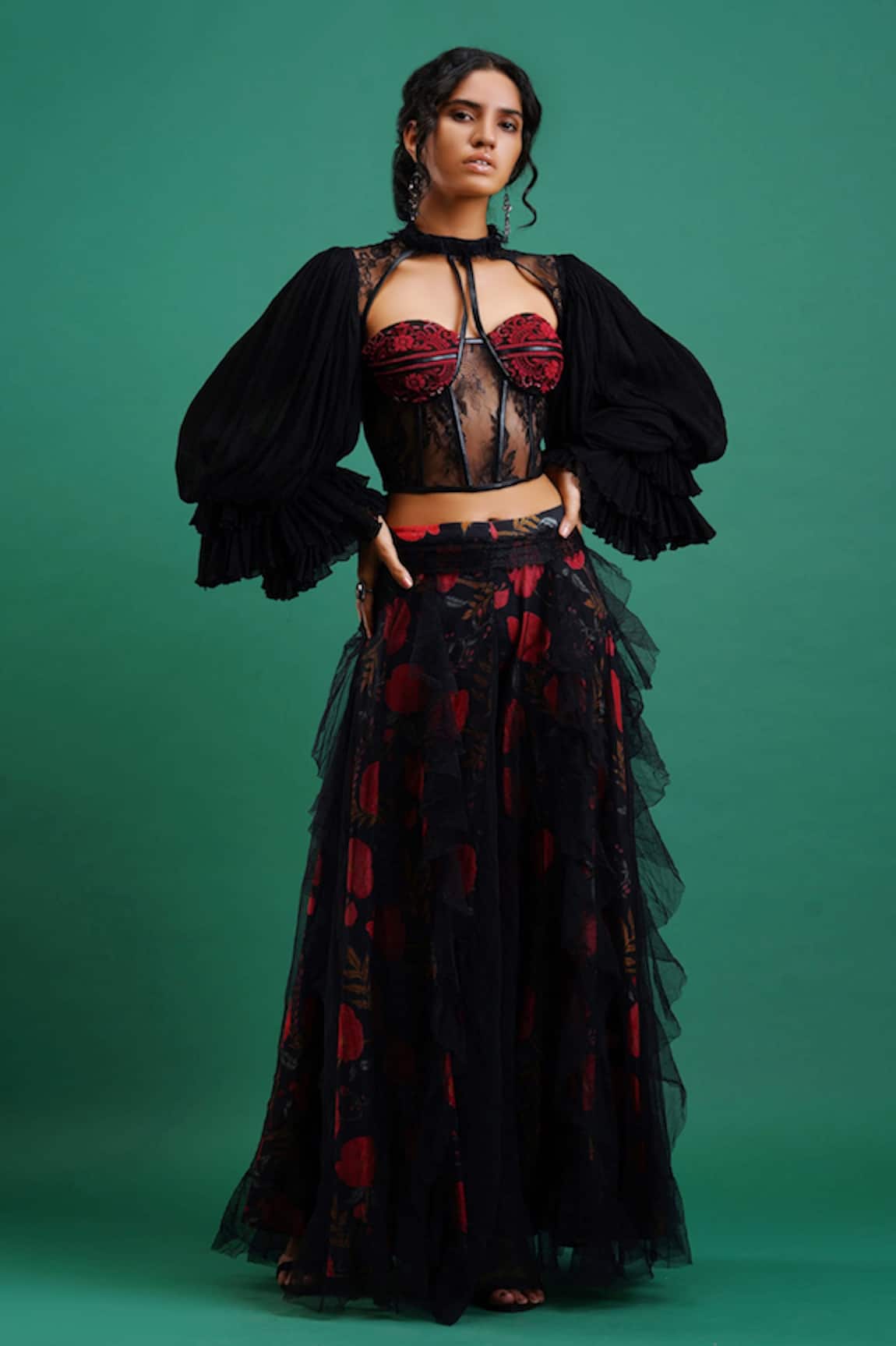 Nidhi Yasha Printed Trousers