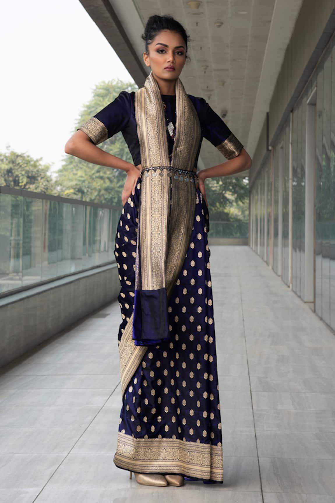 Neha & Tarun Pure Katan Silk Saree with Blouse