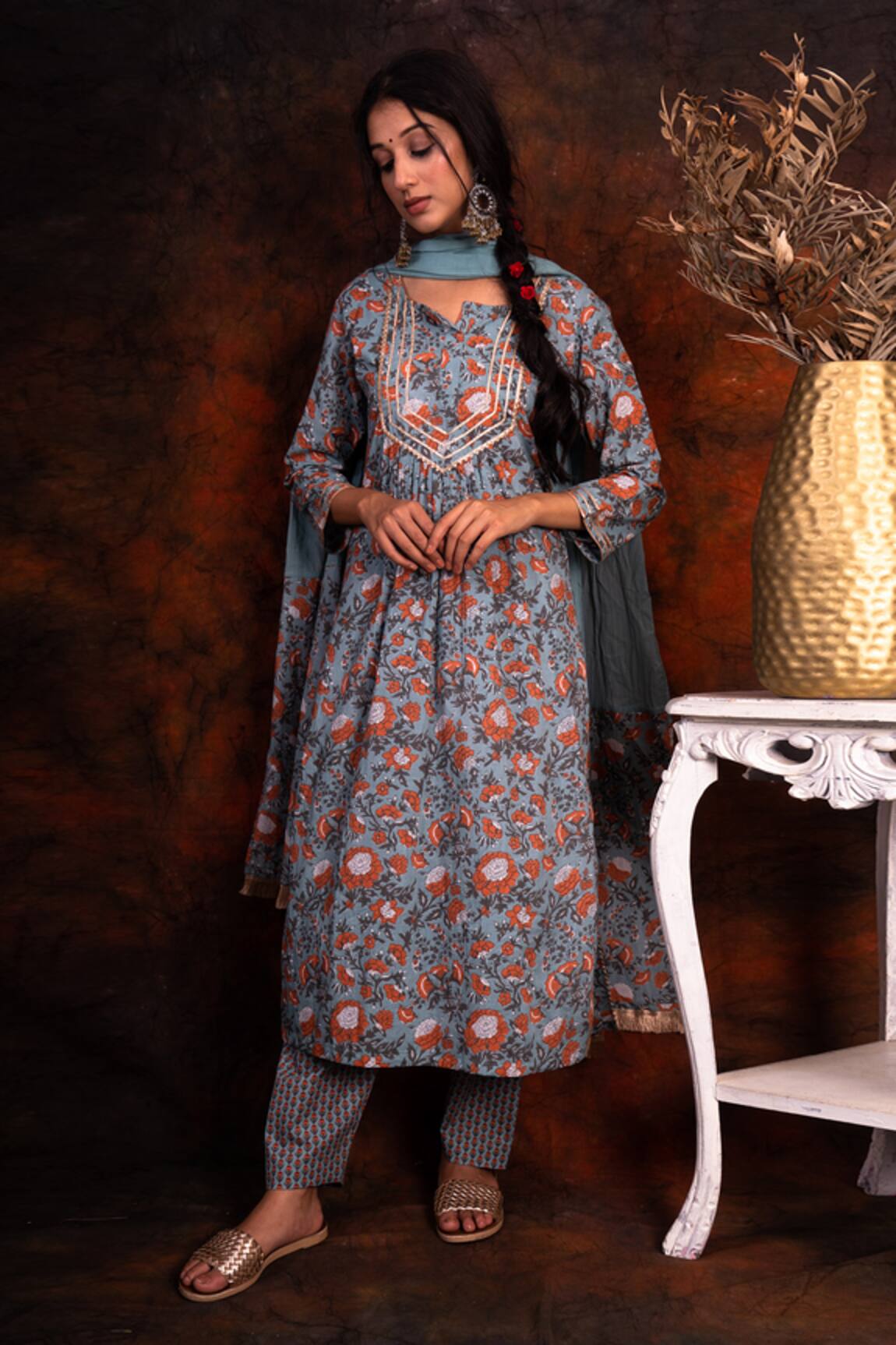 Tashee Printed Kurta Set