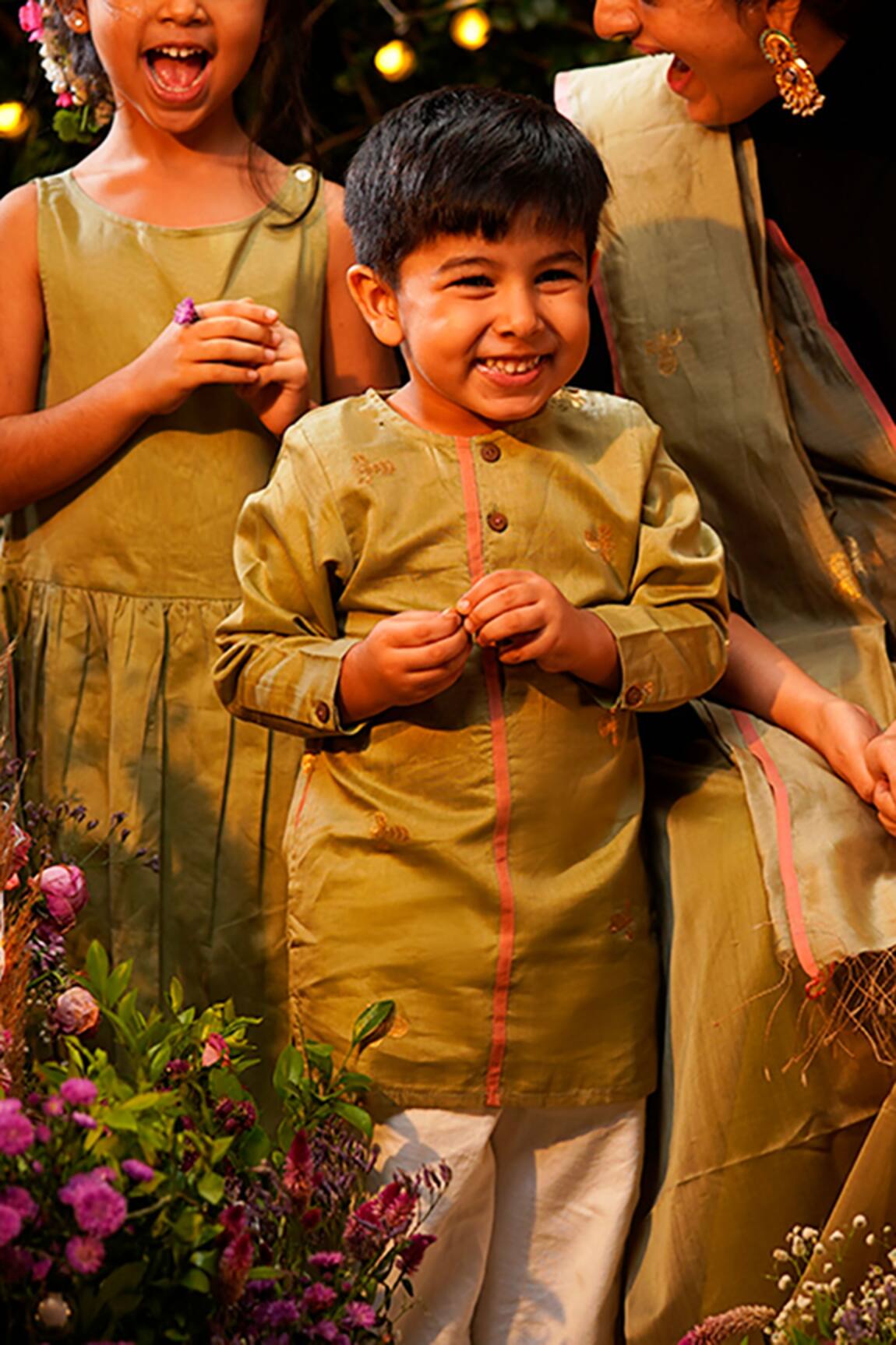 Love The World Today Shahad Handwoven Kurta