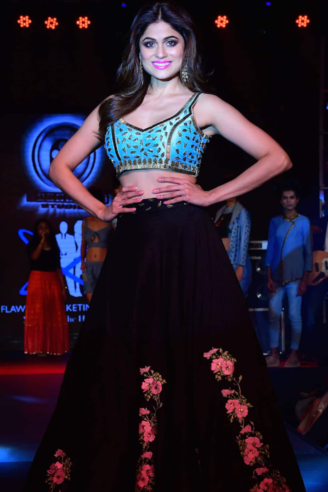 Shloka Sudhakar Embroidered Lehenga Set 