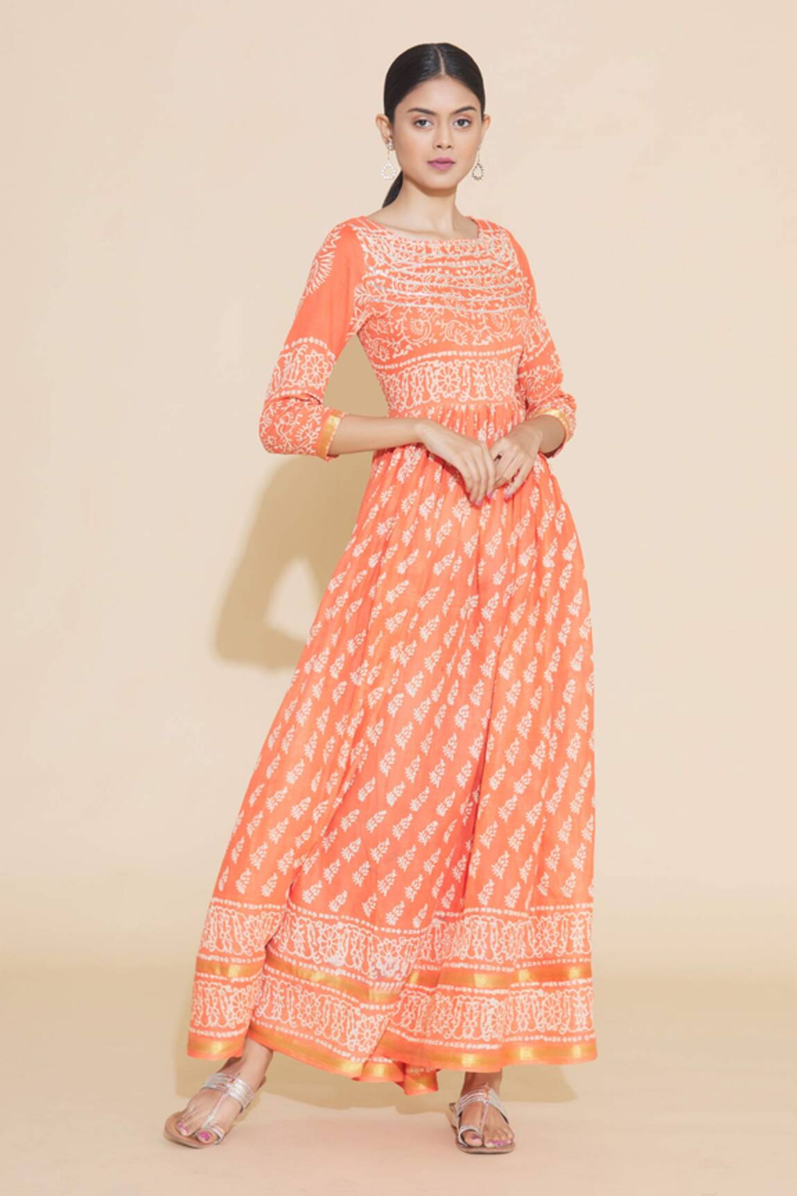 Samyukta Singhania Tie Dye Maxi Dress