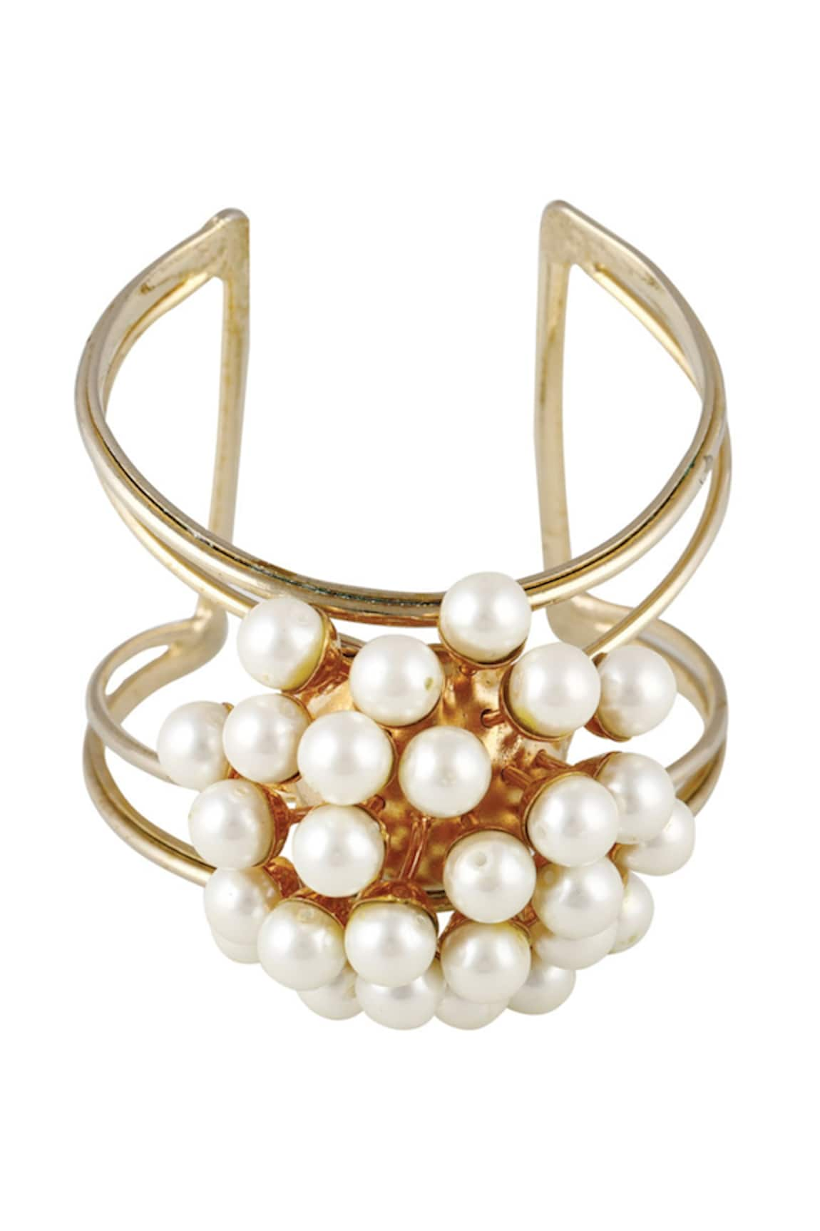 Raya by Vijeta R Pearl Embellished Cuff