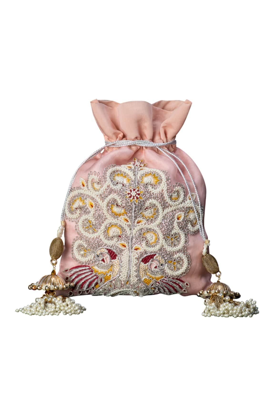 Clutch'D  Embroidered Potli Bag