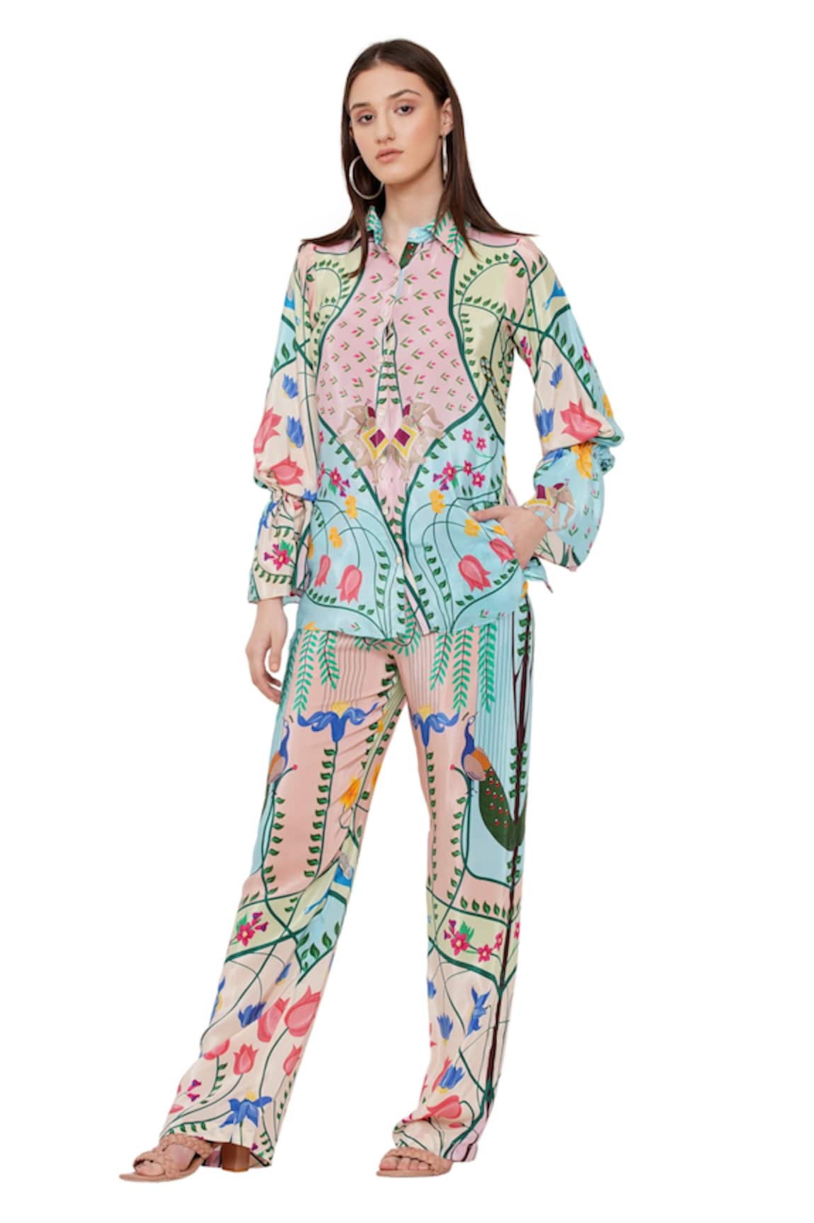 Limerick By Abirr N' Nanki Cheryl Printed Pant