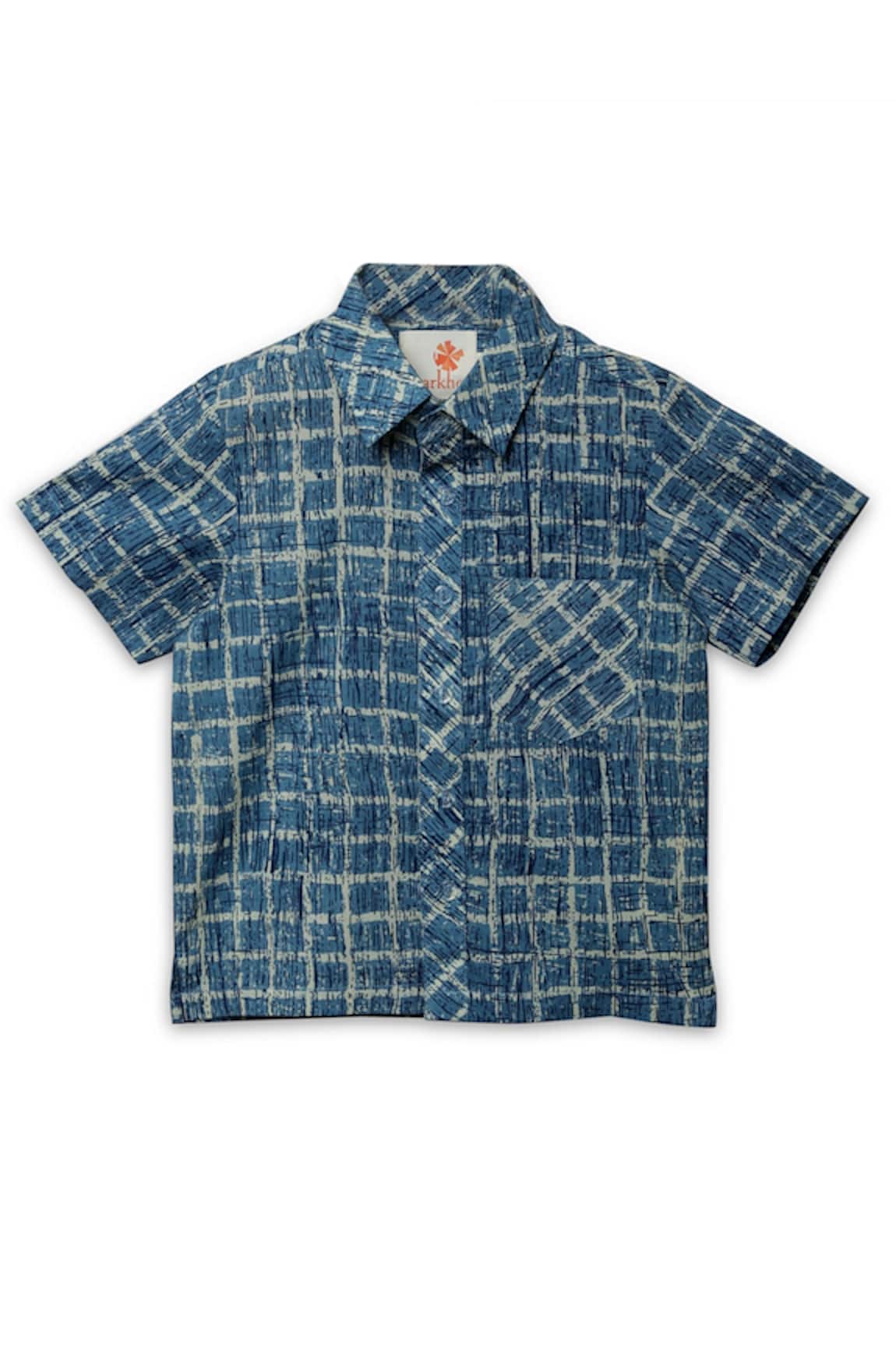 Charkhee Cotton Checkered Shirt