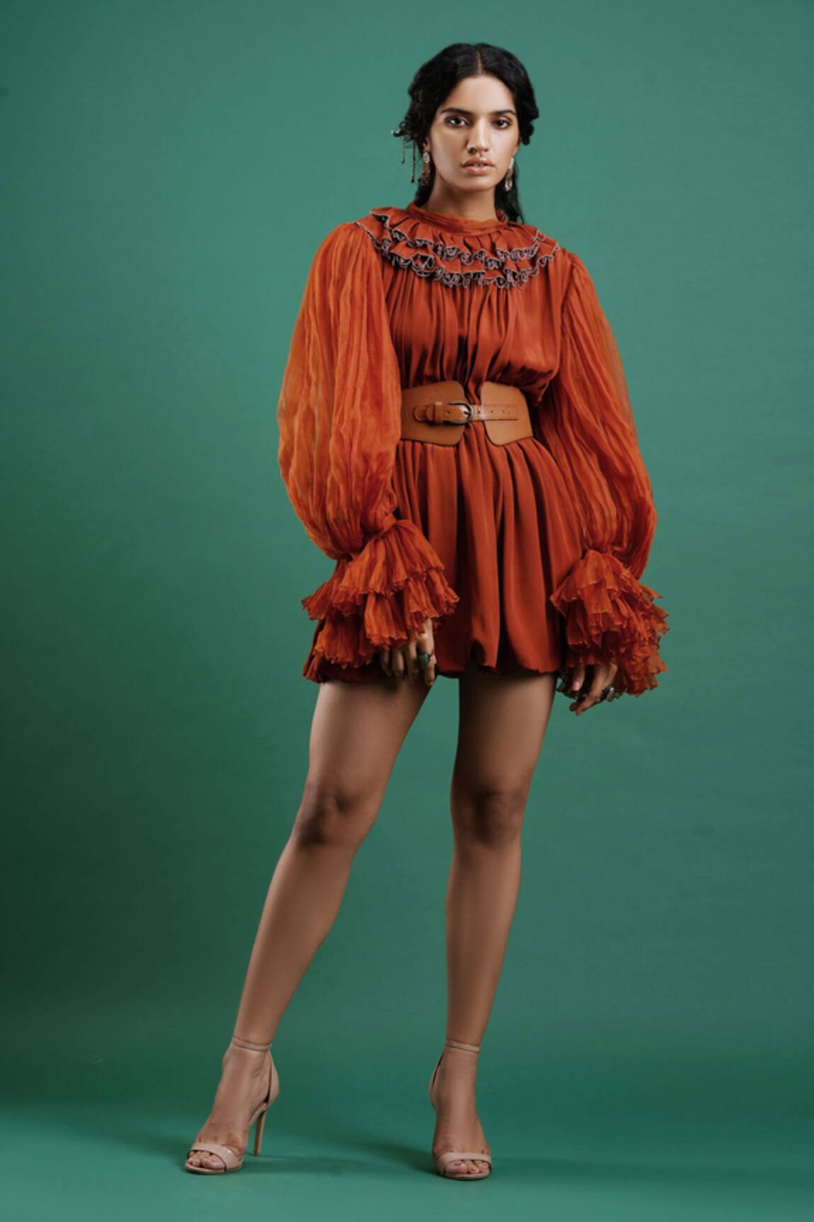 Nidhi Yasha Pleated Dress