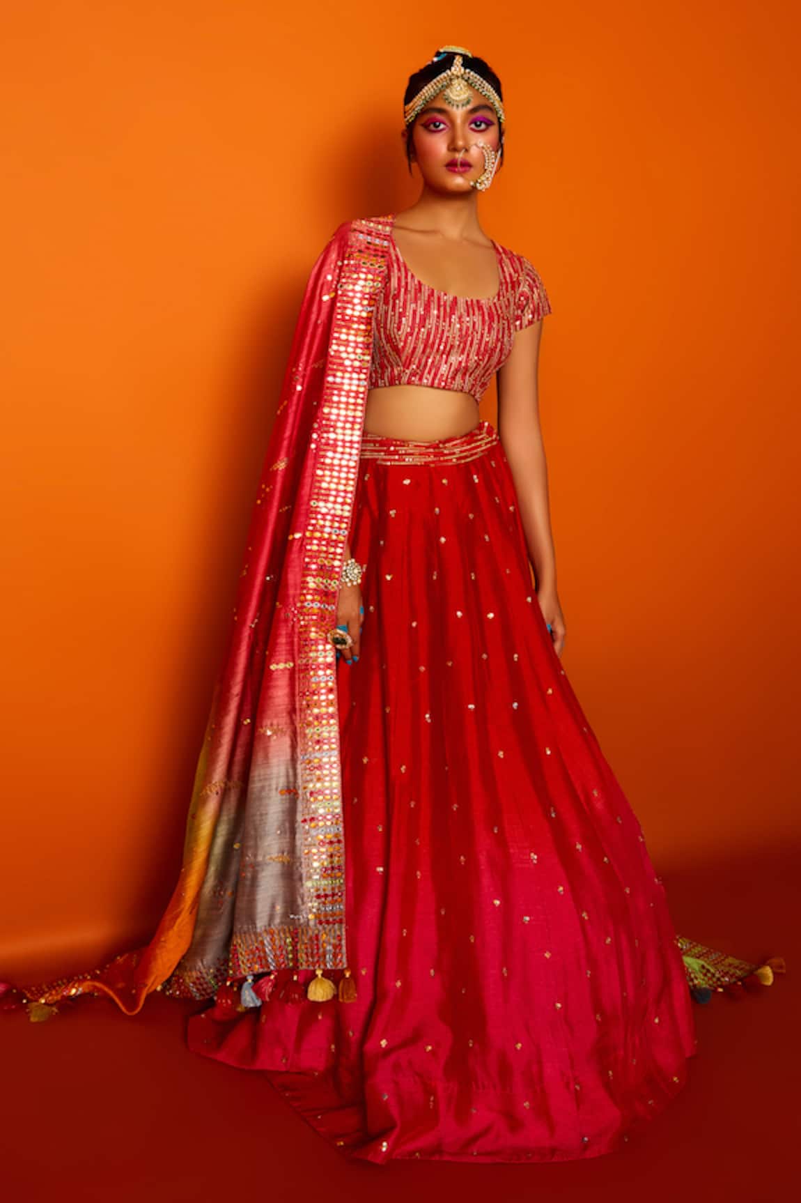 Loka By Veerali Raveshia Adana Bridal Lehenga Set