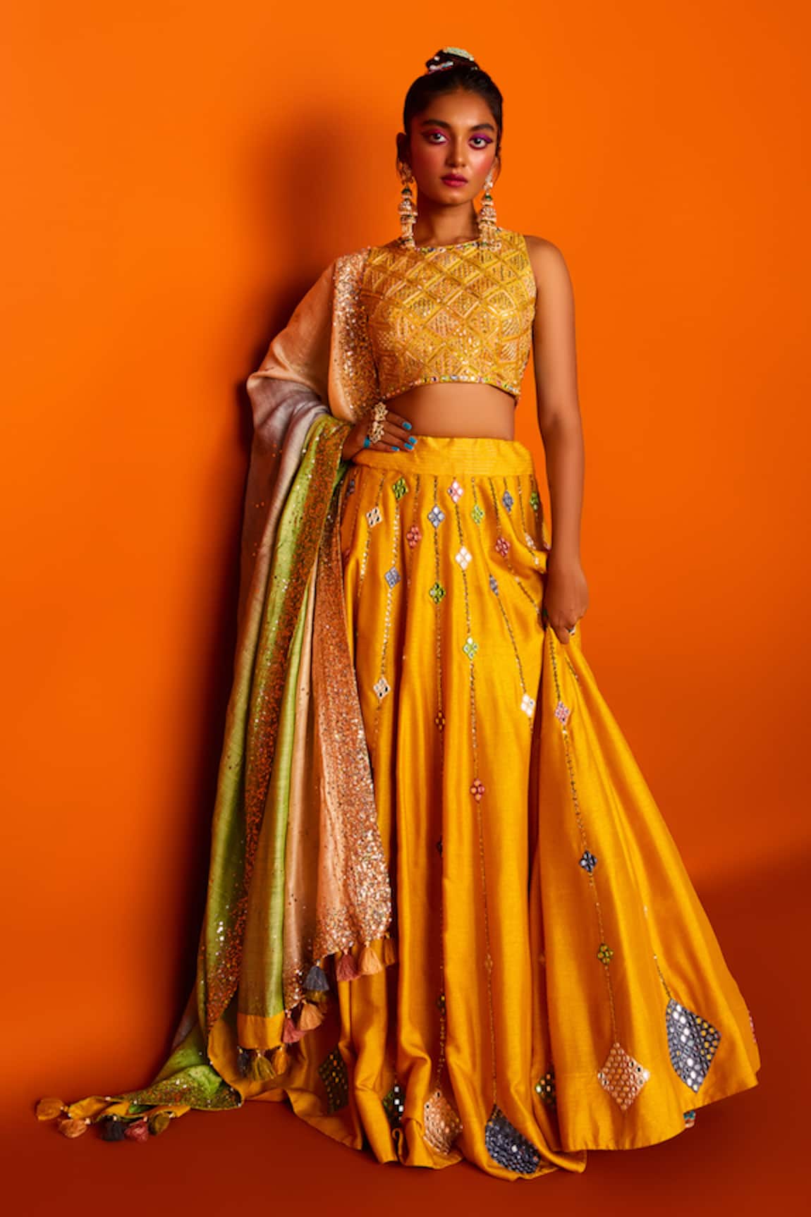 Loka By Veerali Raveshia Chandrika Bridal Lehenga Set