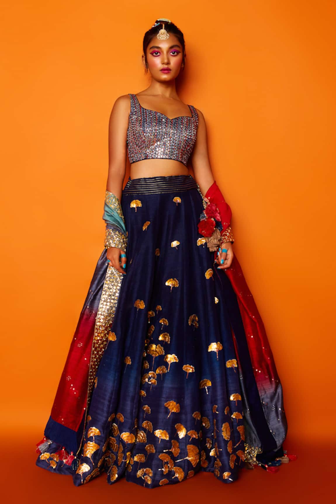 Loka By Veerali Raveshia Basant Bahar Bridal Lehenga Set