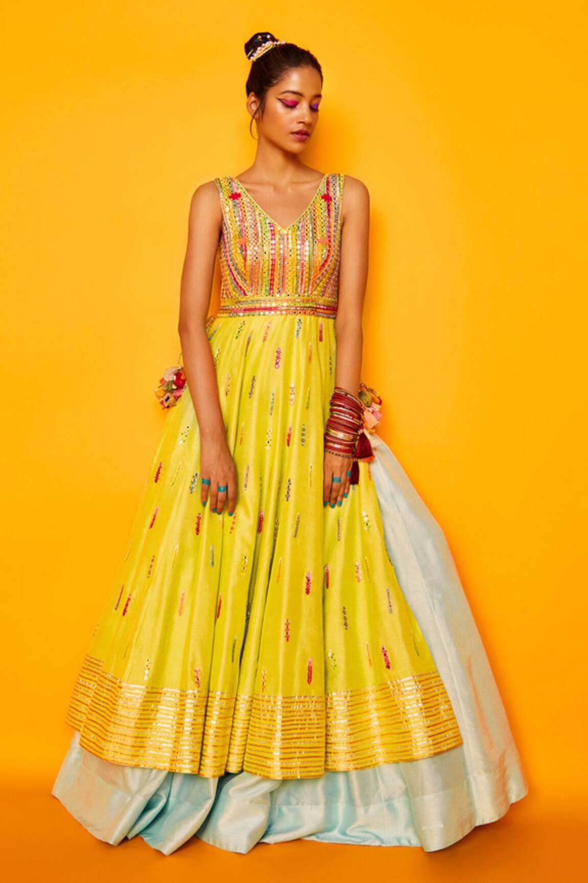 Loka By Veerali Raveshia Aarohi Layered Anarkali