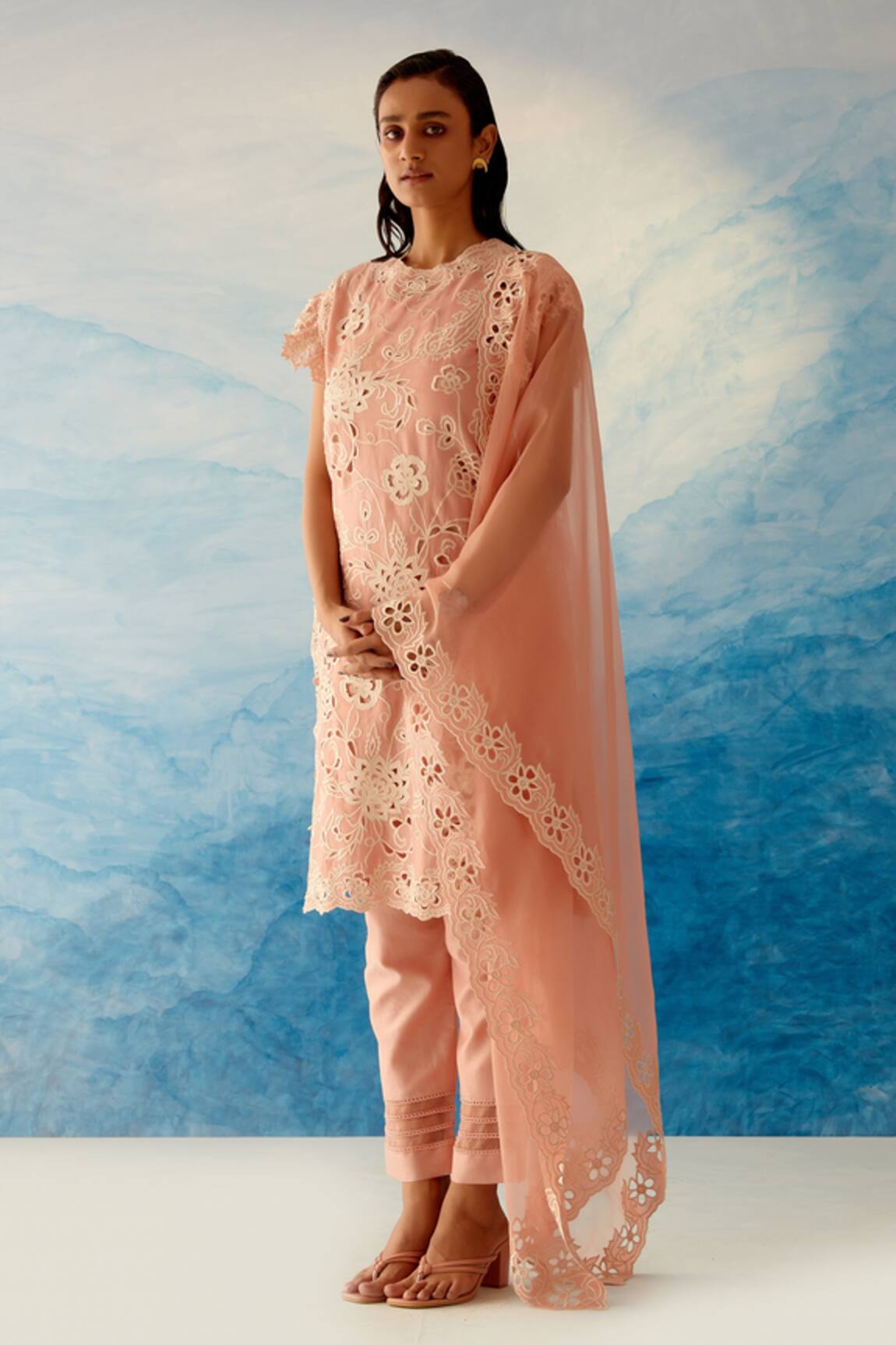 Chandrima Silk Organza Dupatta 