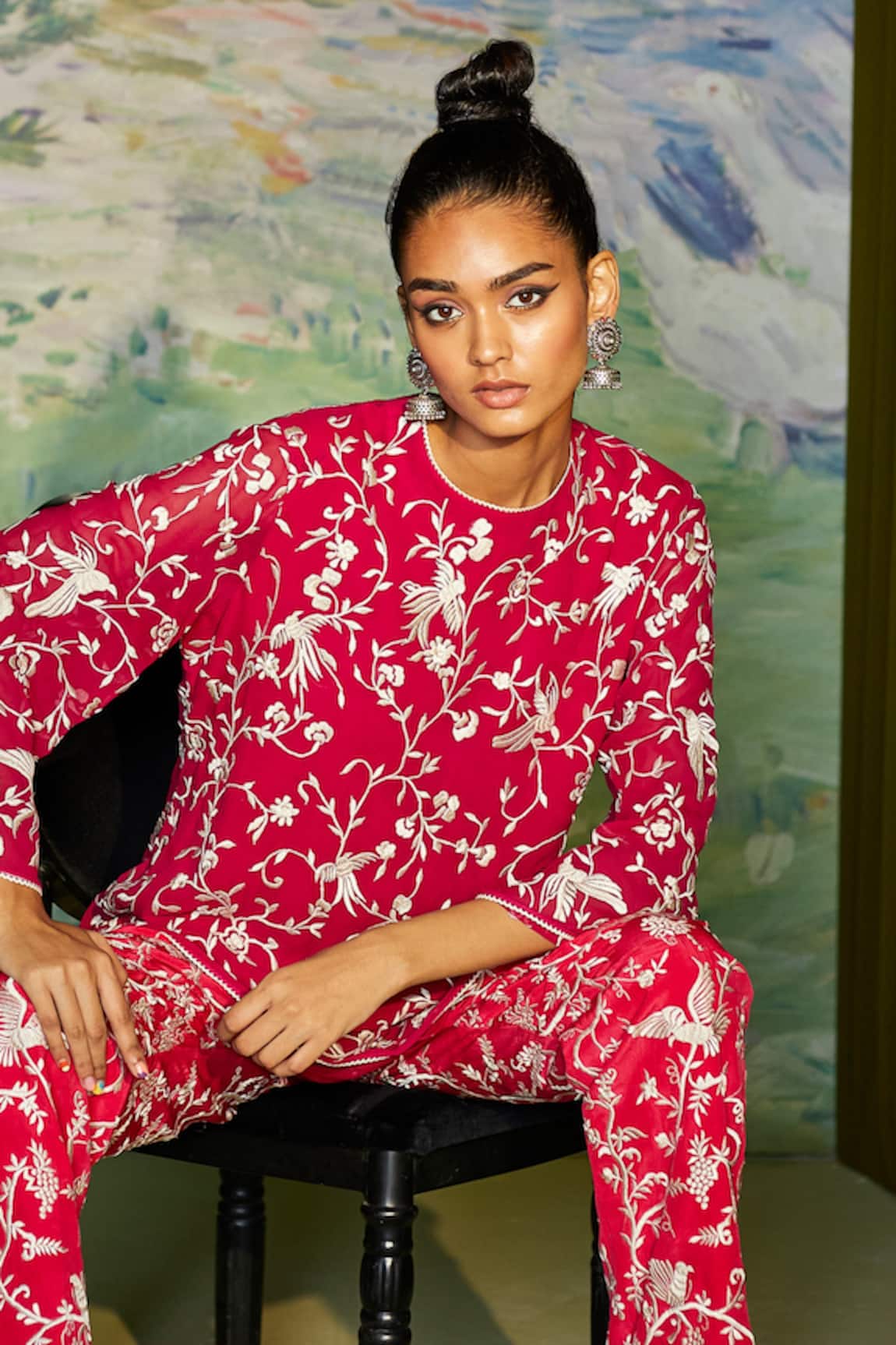 Twenty Nine Parsi Gara Work Top 