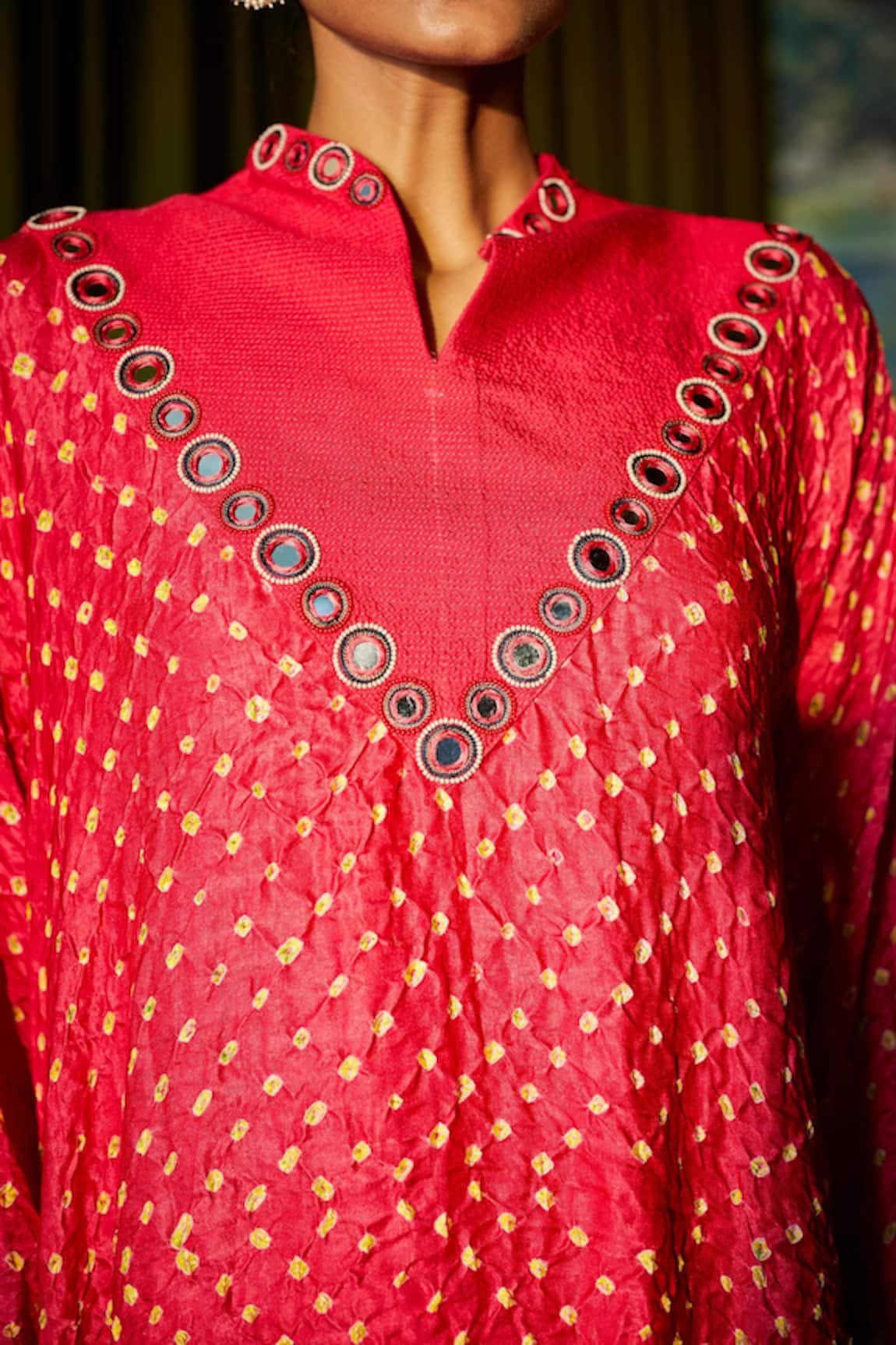 Buy Black Handembroidered Rabari Handloom Cotton Angrakha by Jaypore  Online at Jayporecom