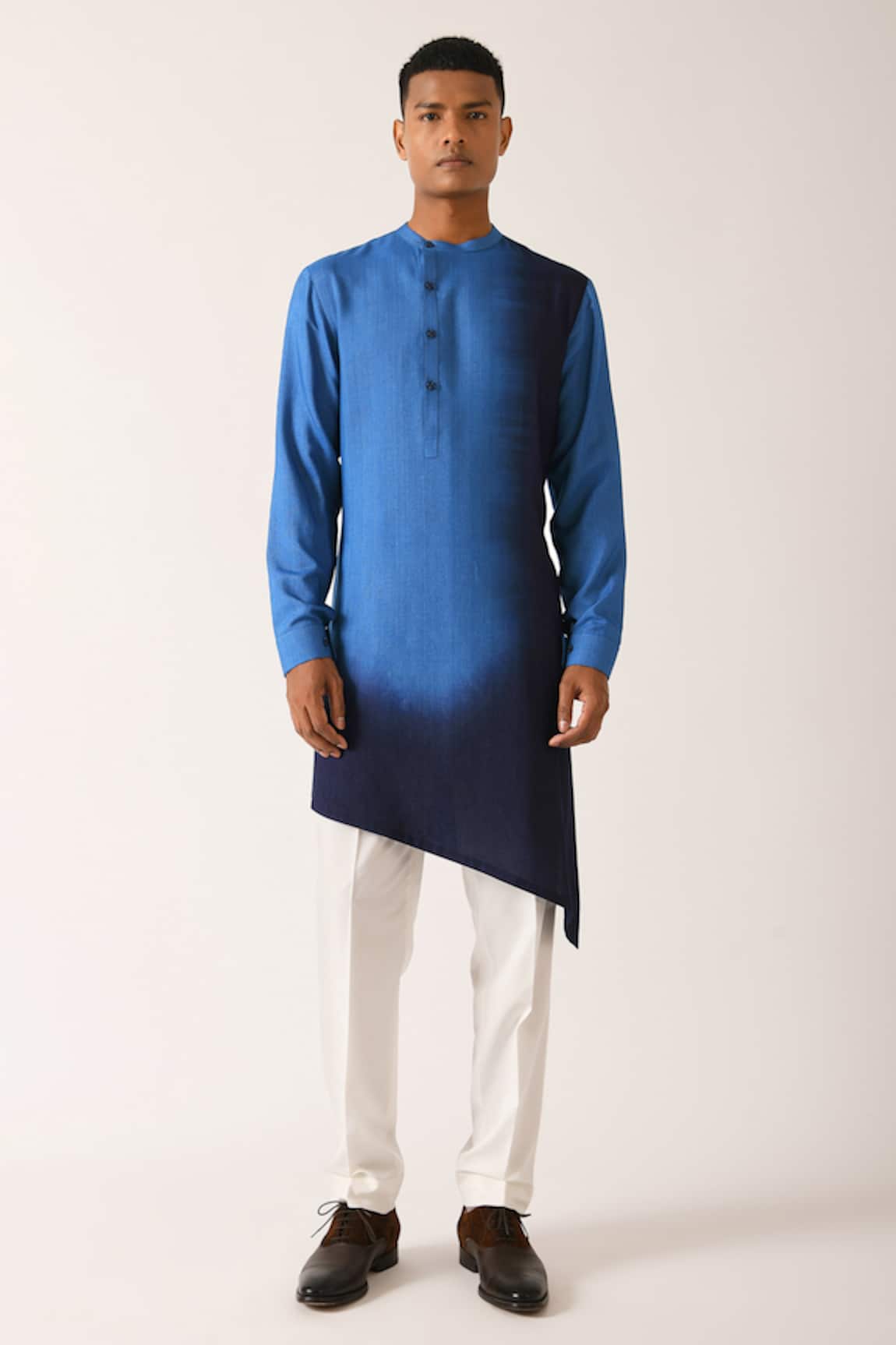 Dhruv Vaish Cotton Silk Kurta Set