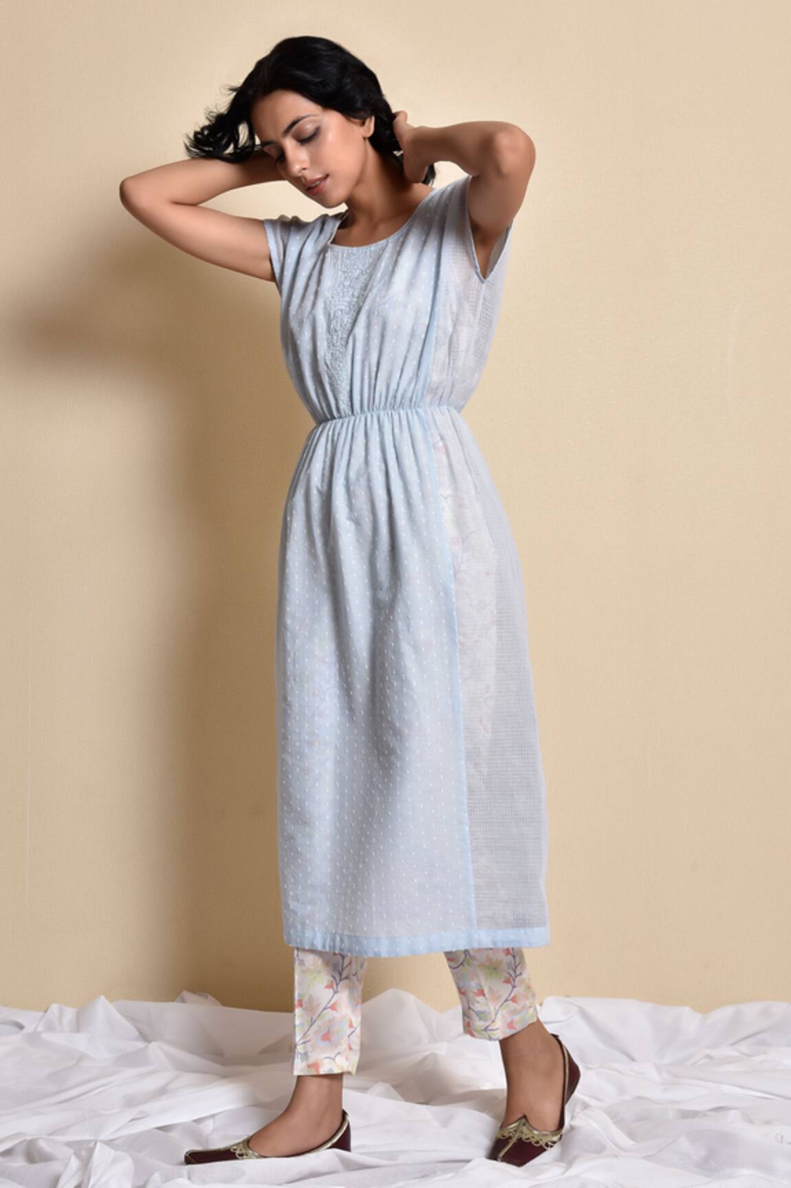 Kanika Sharma Embroidered Kurta Pant Set 