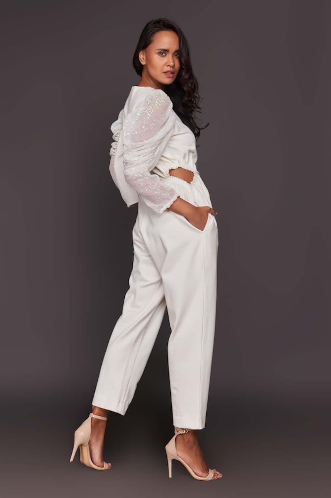 Buy SUPER REFINED WHITE JUMPSUIT for Women Online in India