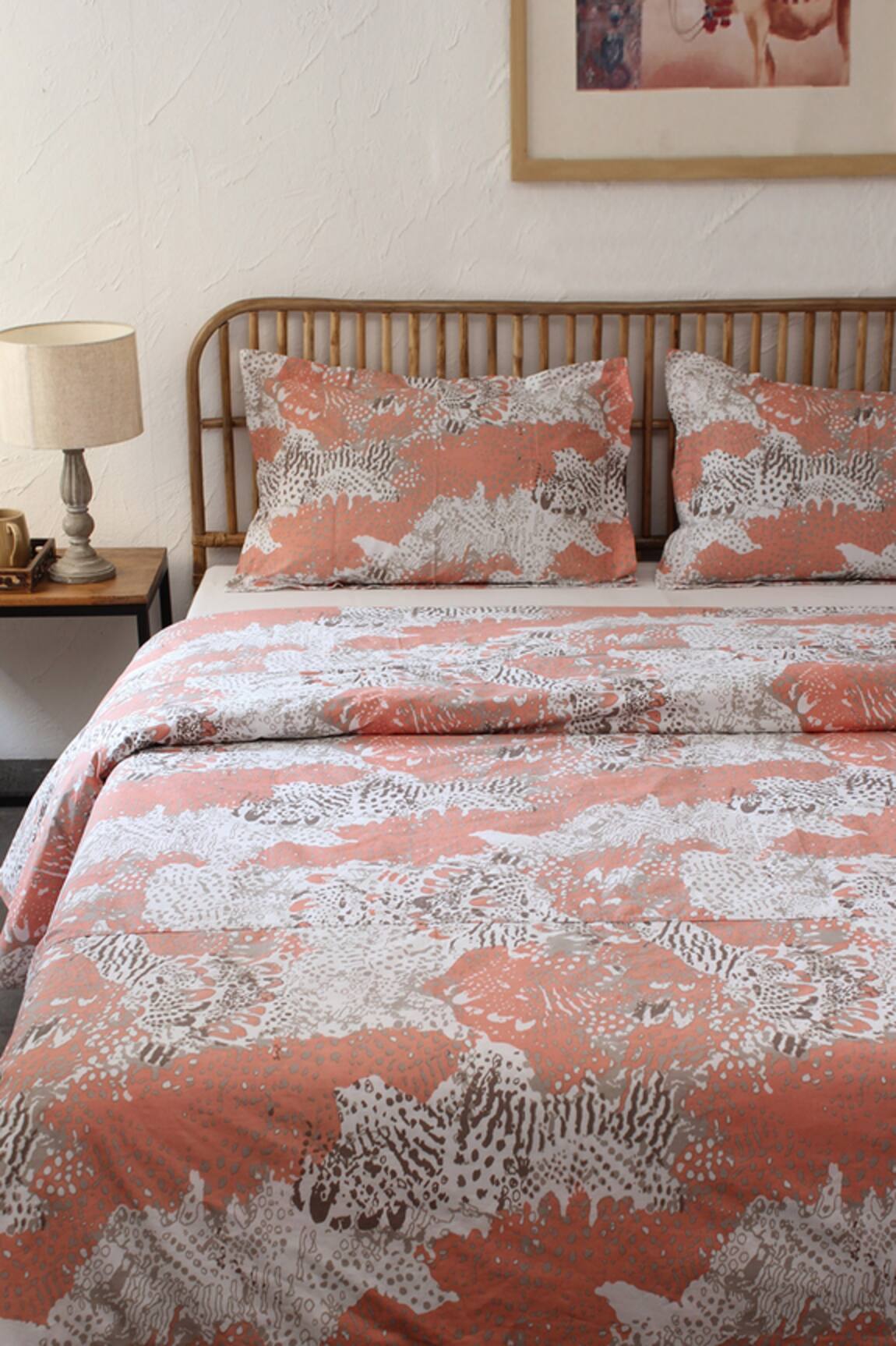 House This Cotton Printed Double Duvet Cover