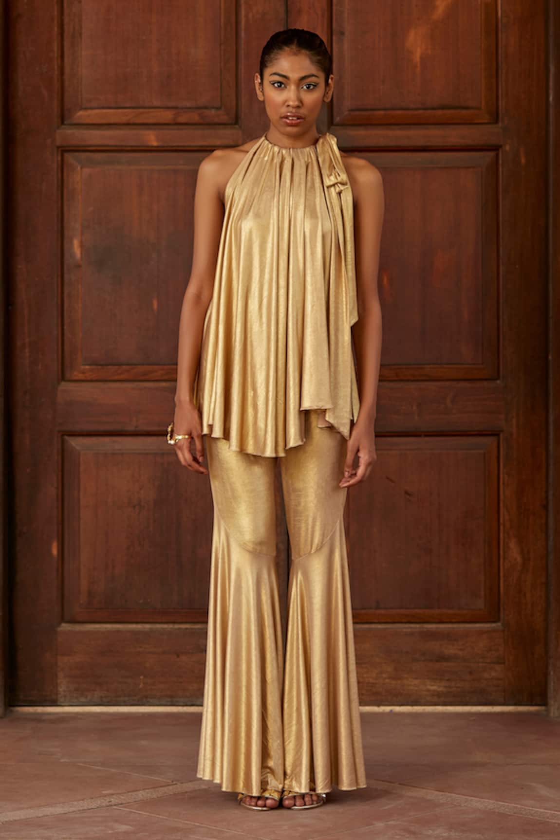 Dania Siddiqui Aya Bell Bottom Pant 