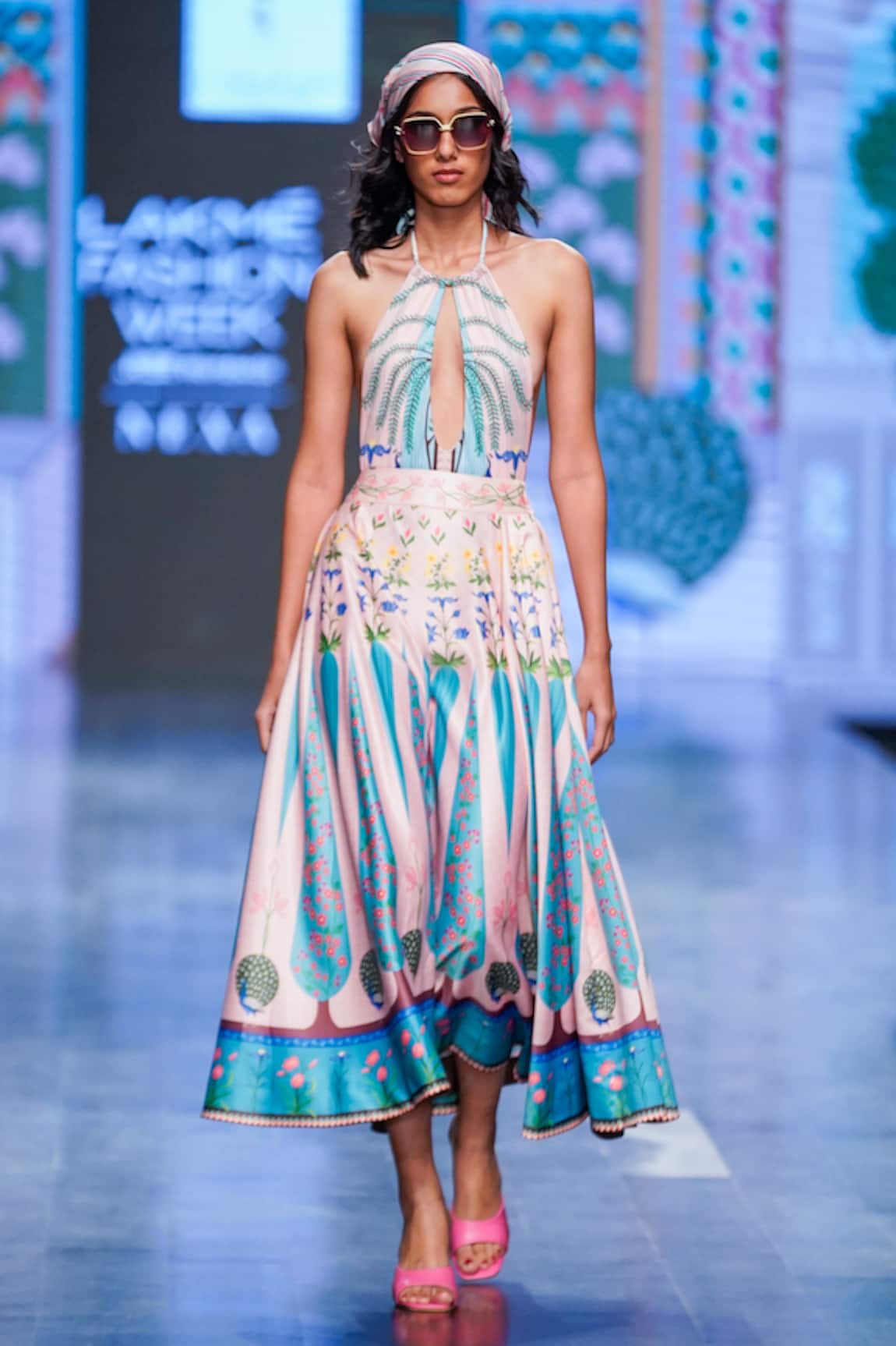 Limerick By Abirr N' Nanki Diana Printed Skirt