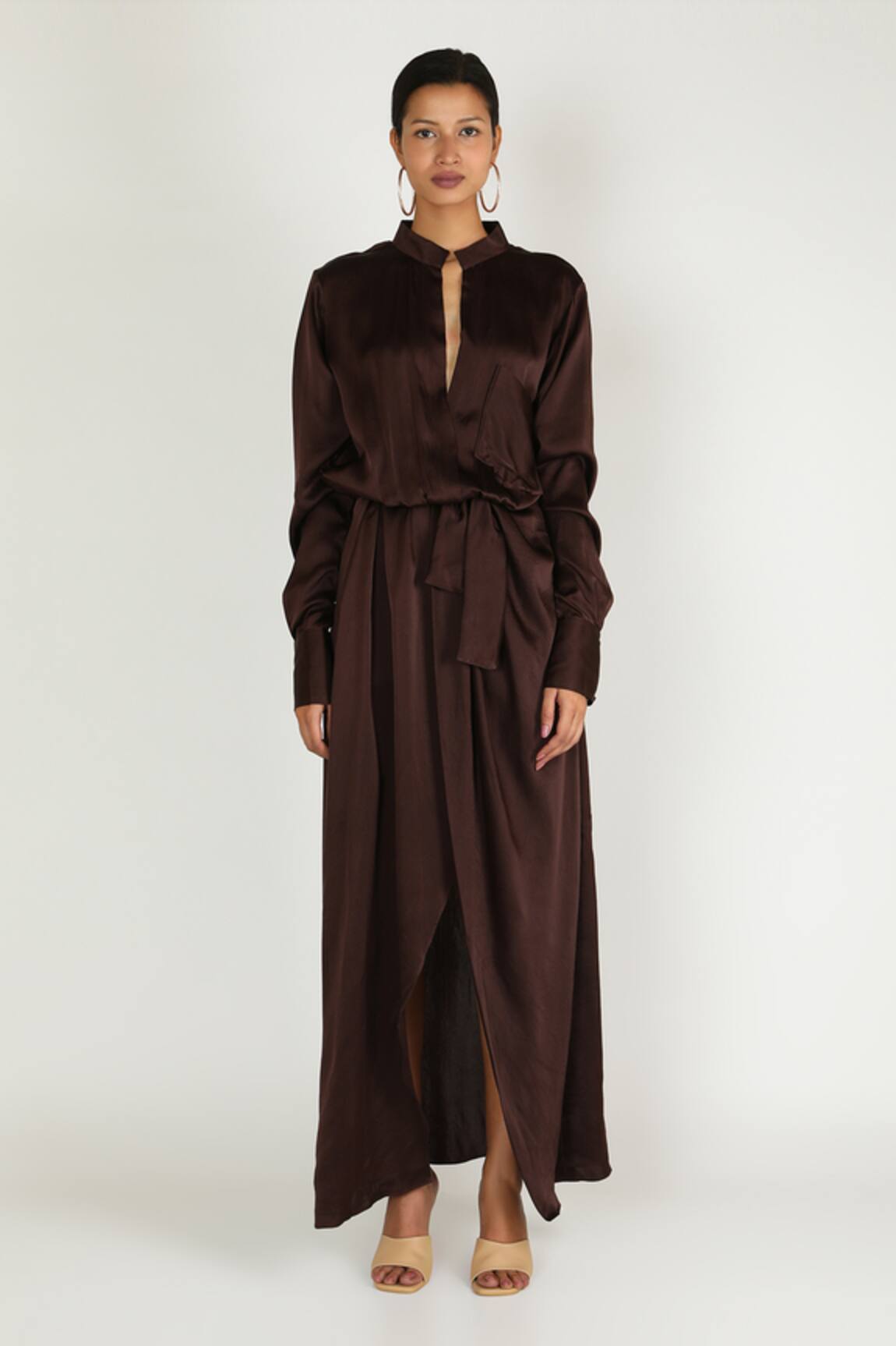 Deme By Gabriella Satin Gown