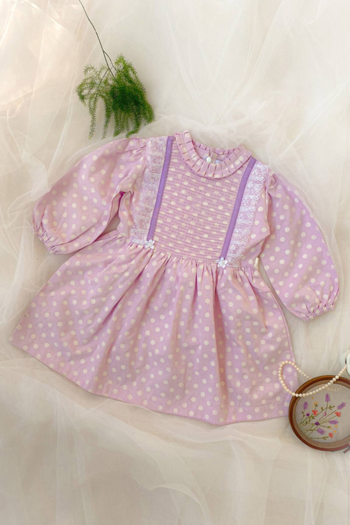 Taramira Polka Dot Dress