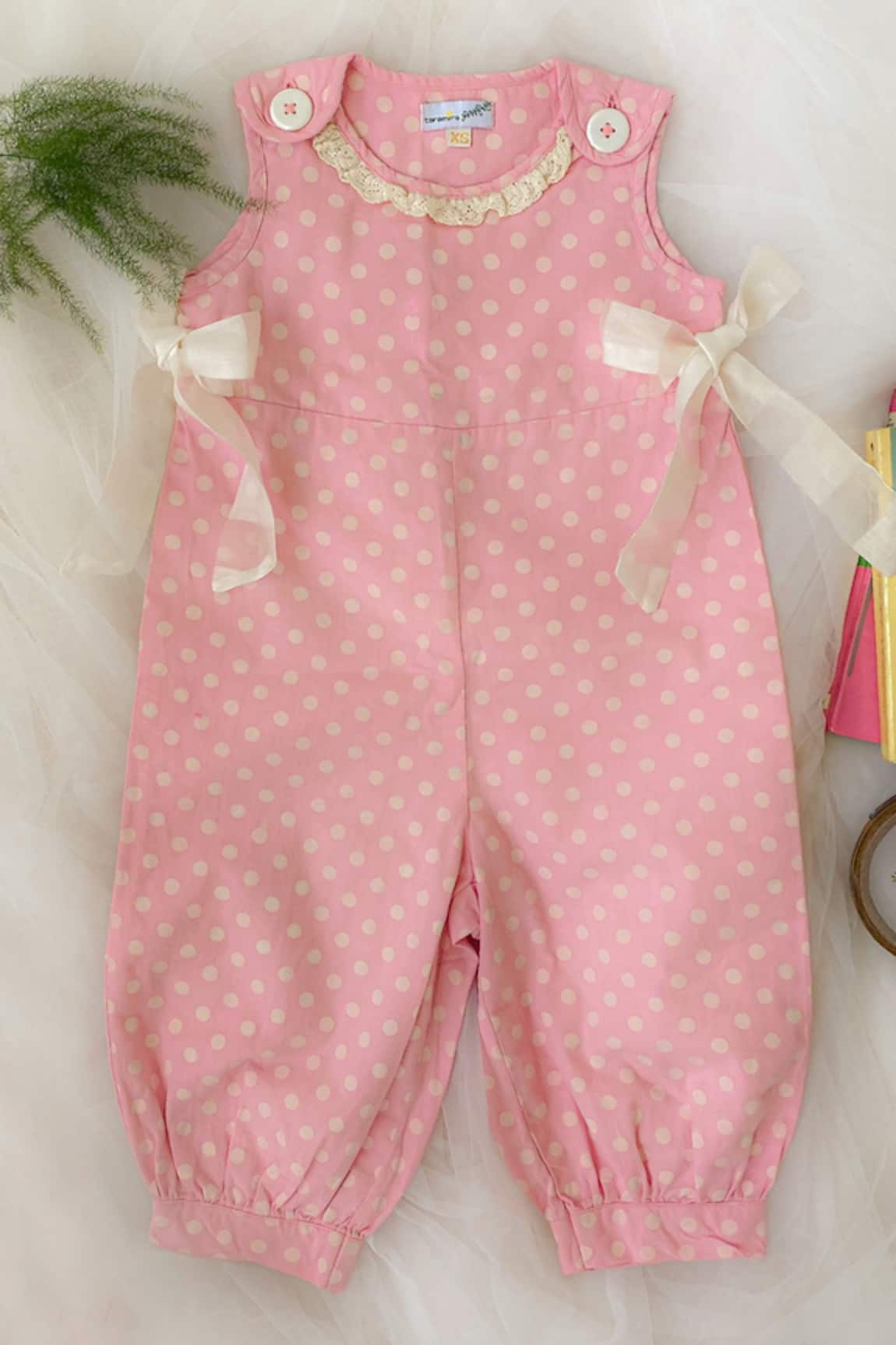 Taramira Polka Dot Jumpsuit