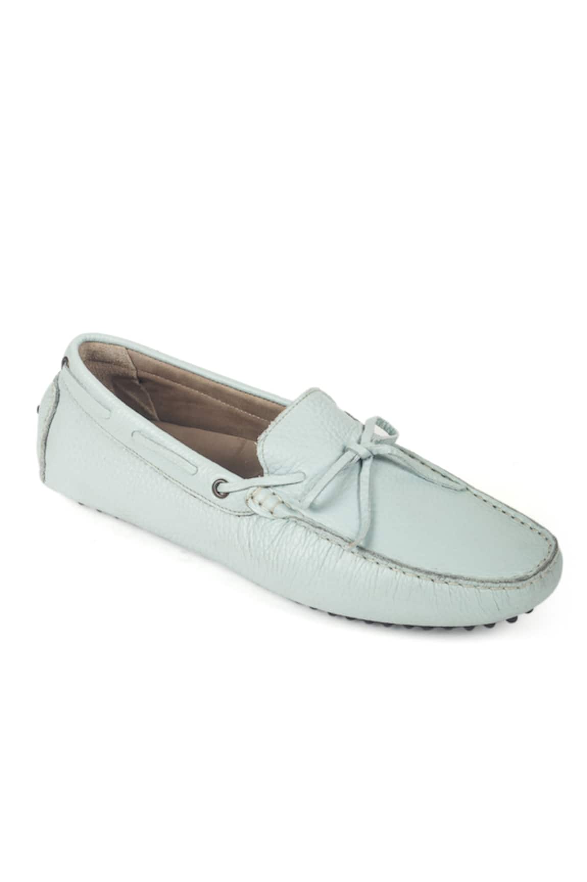 Domani Leather Bow Loafers