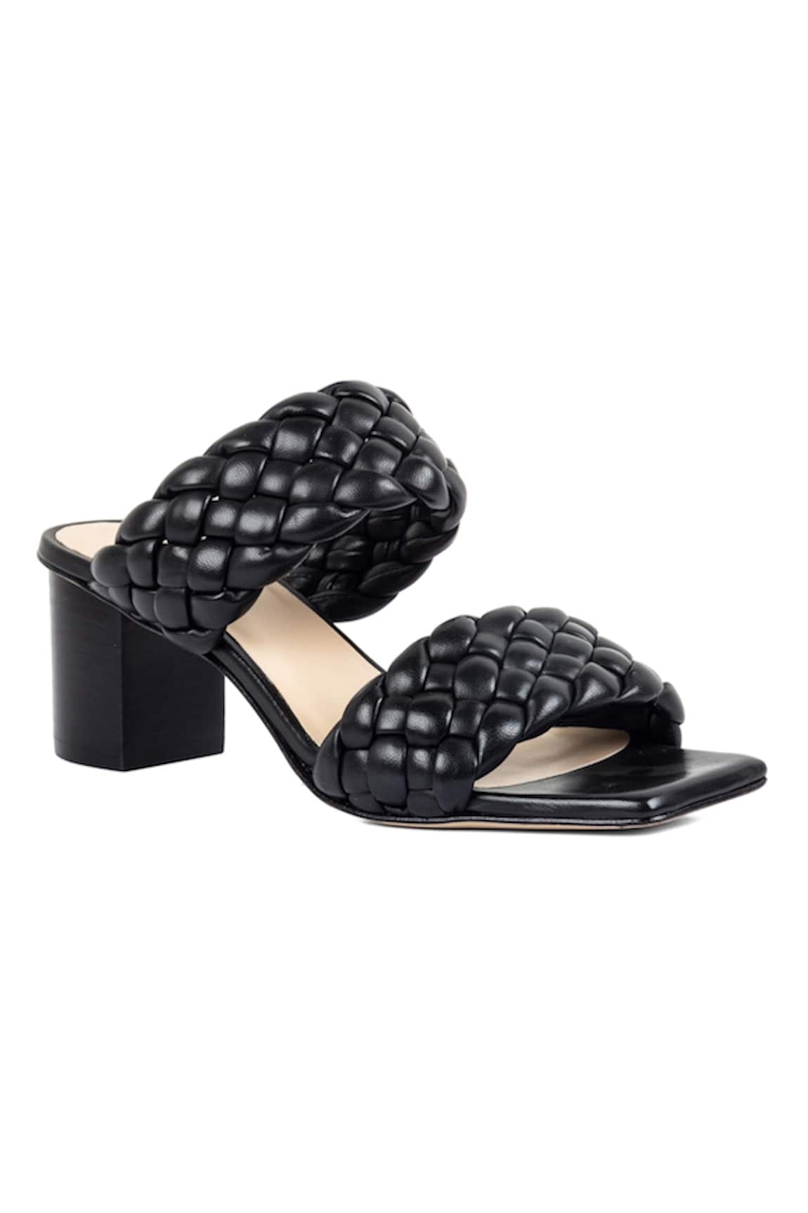 Vanilla Moon Dora Quilted Block Heels 