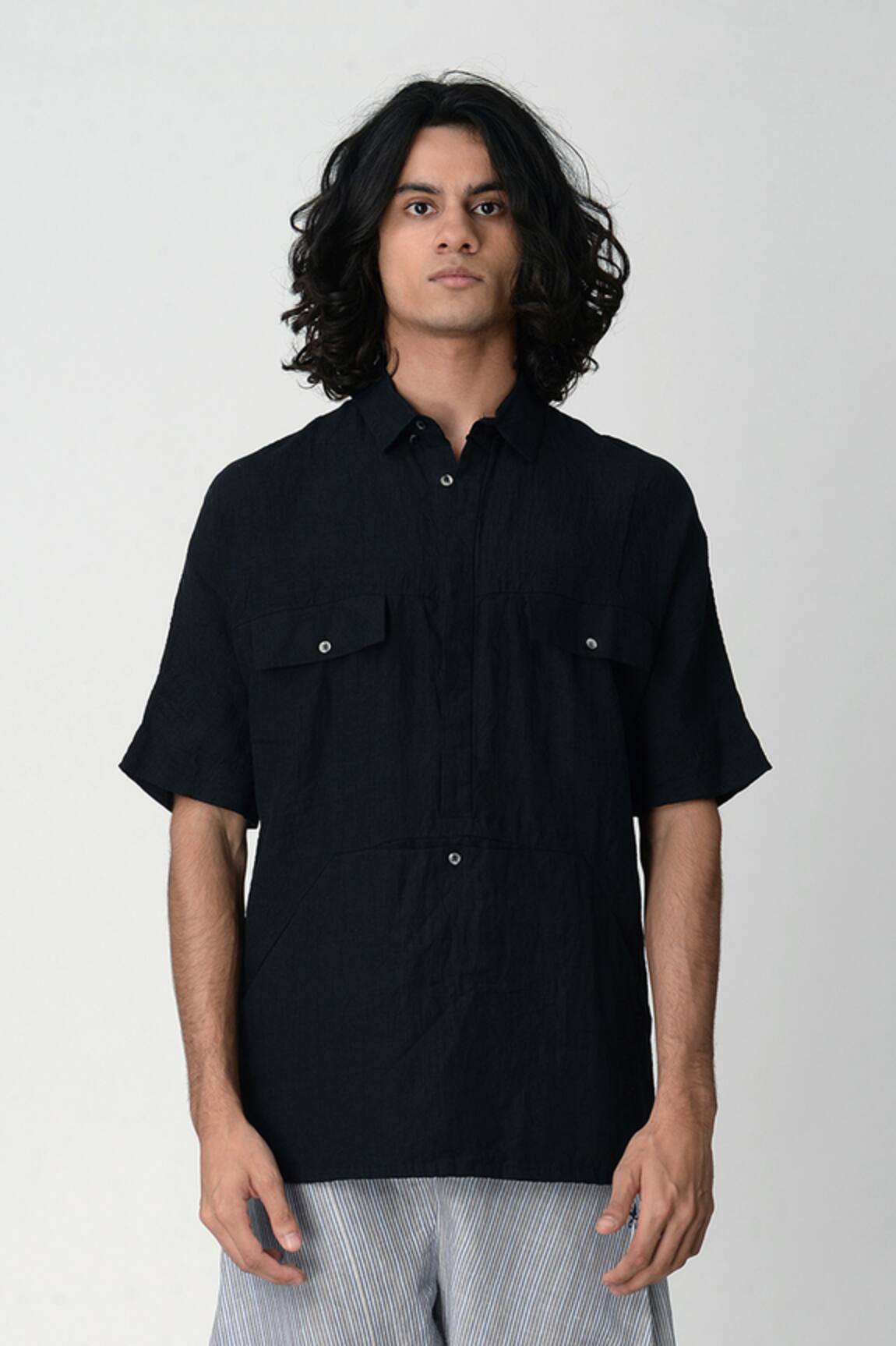 Rajesh Pratap Singh Handloom Linen Shirt