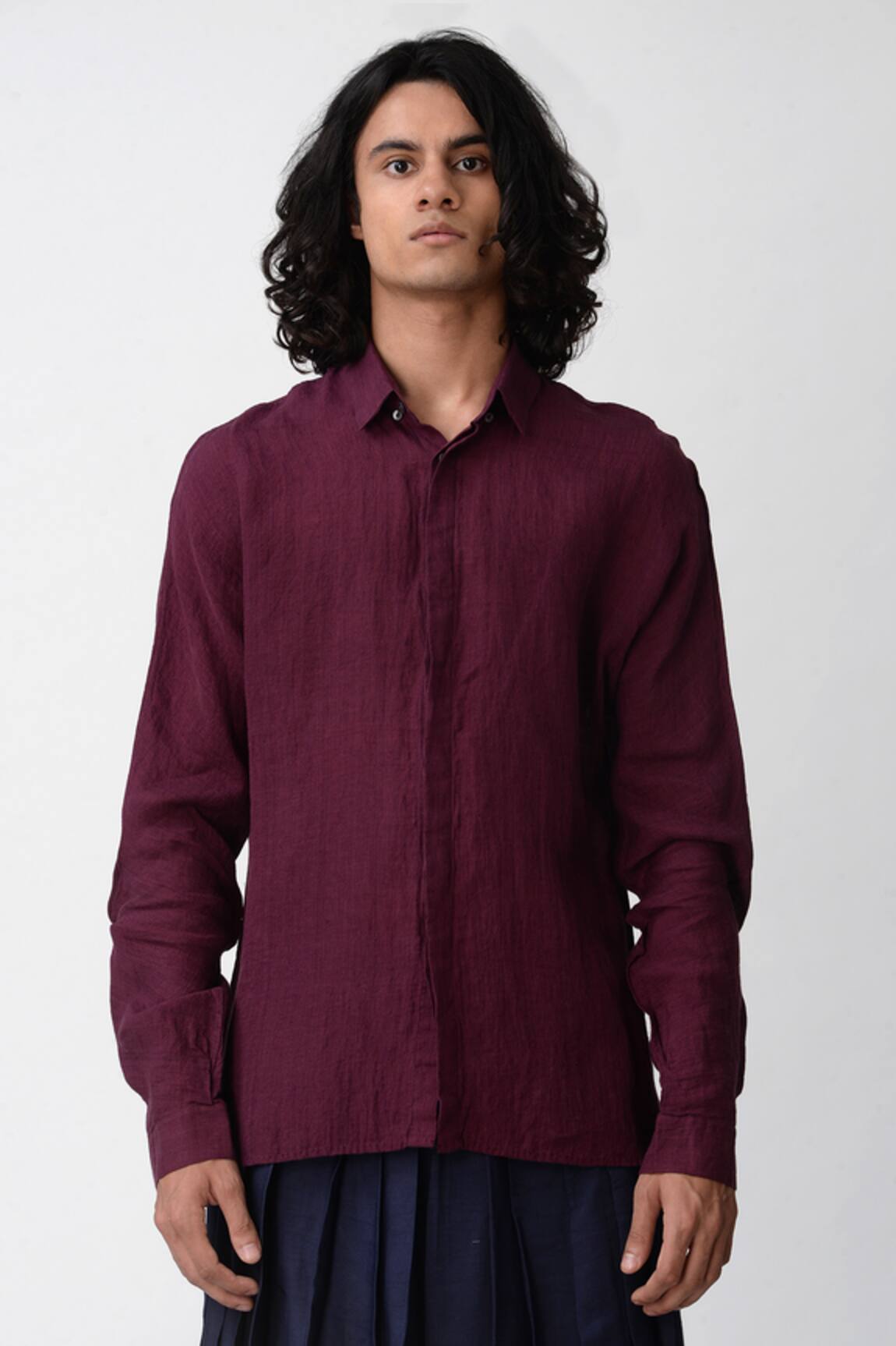Rajesh Pratap Singh Handloom Linen Shirt