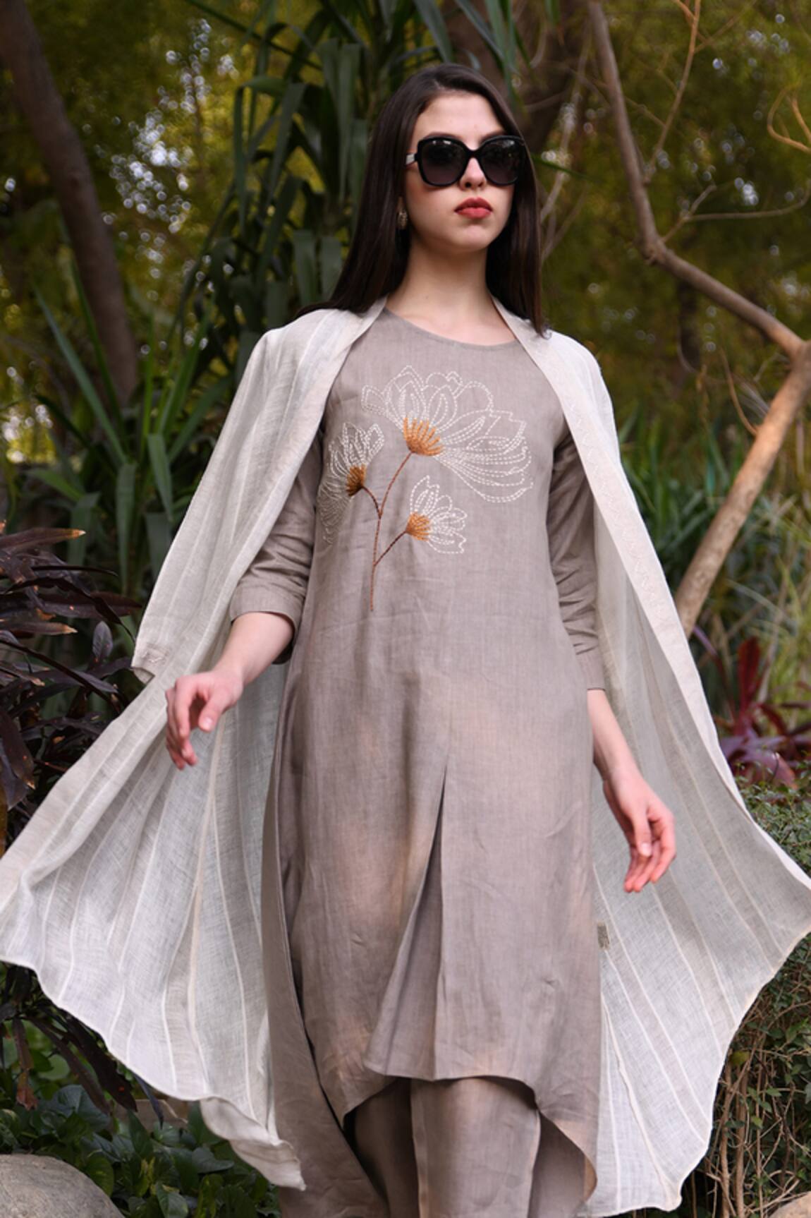 Linen Bloom Linen Jacket