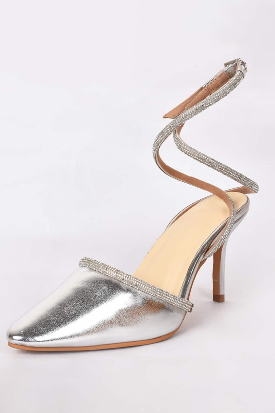 Samyukta Singhania Stone Embellished Heels