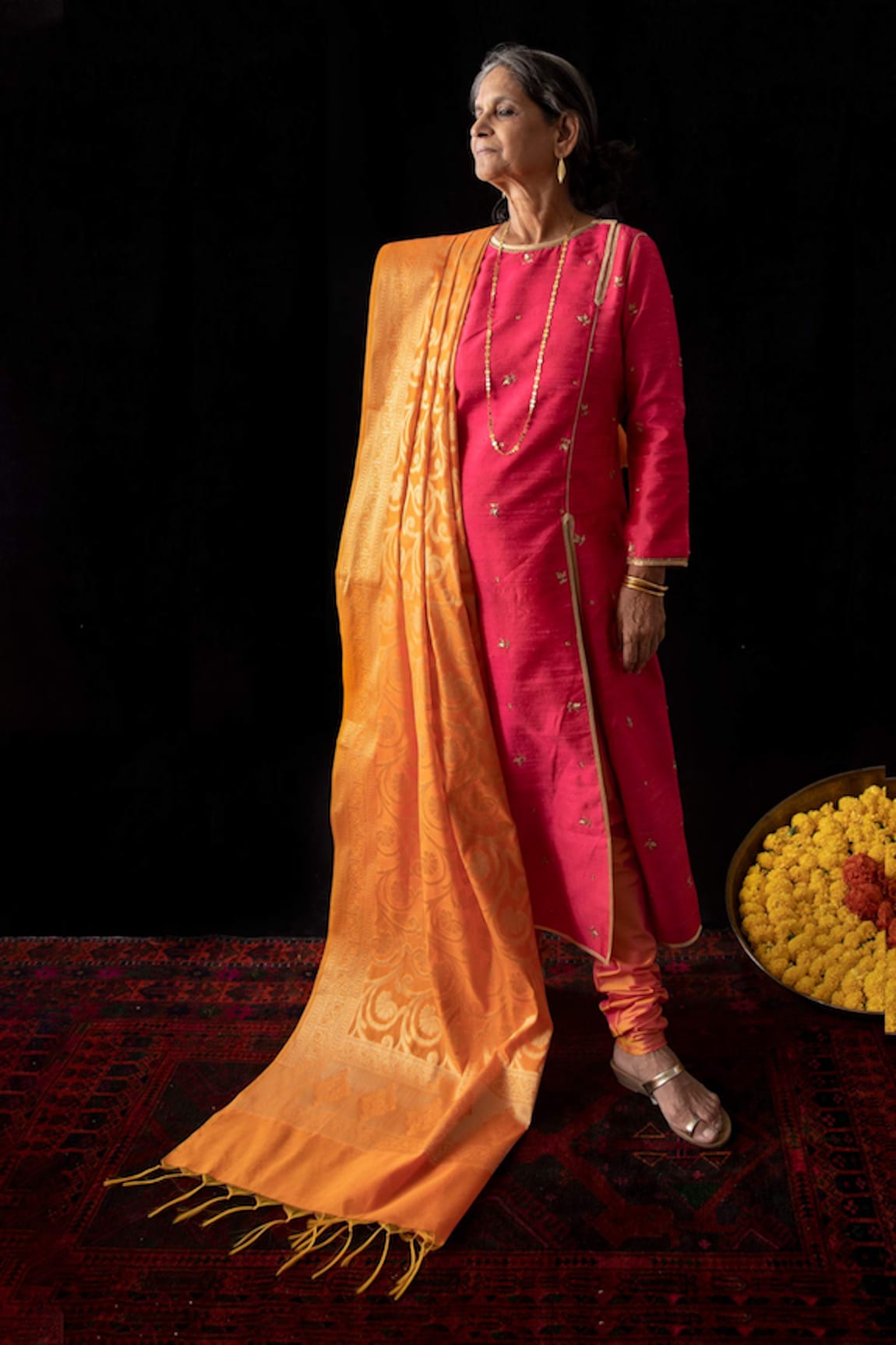 Nini Mishra Silk Brocade Dupatta