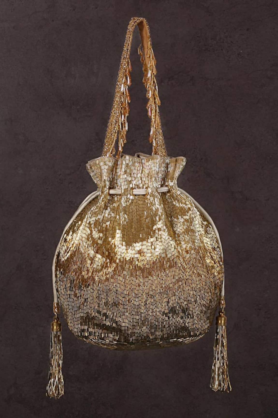 Lovetobag Dysis Embroidered Potli Bag