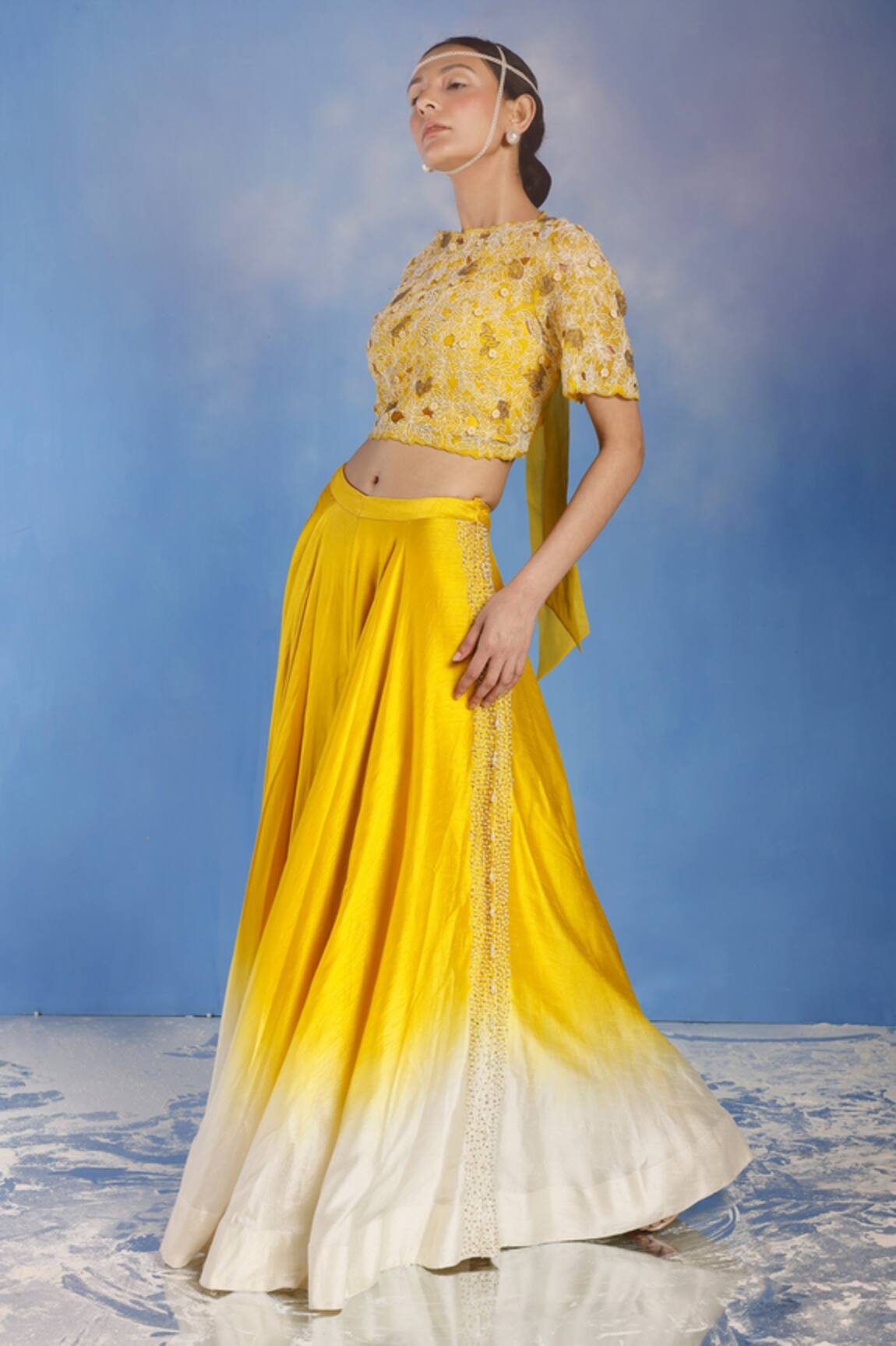 Eclat By Prerika Jalan Embroidered Choli & Lehenga Set 