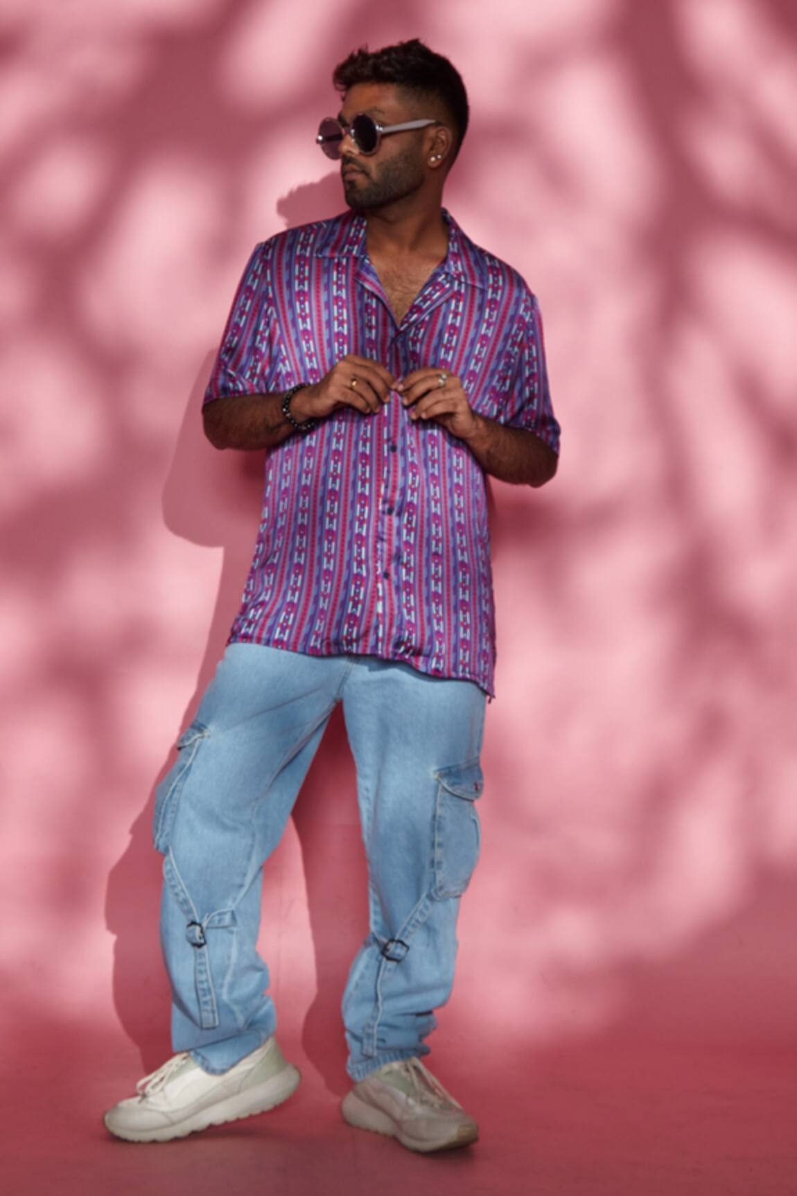 Esha L Amin Floral Print Shirt 