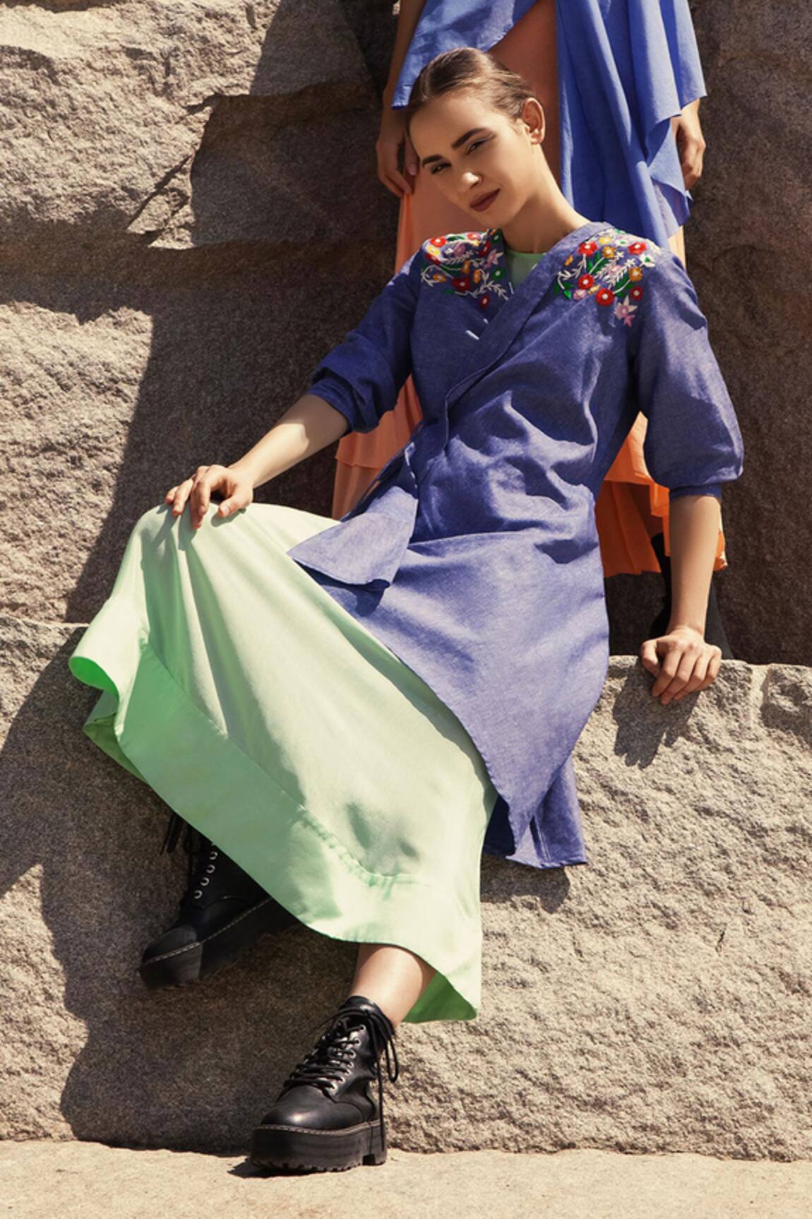 Shloka Sudhakar Denim Tunic