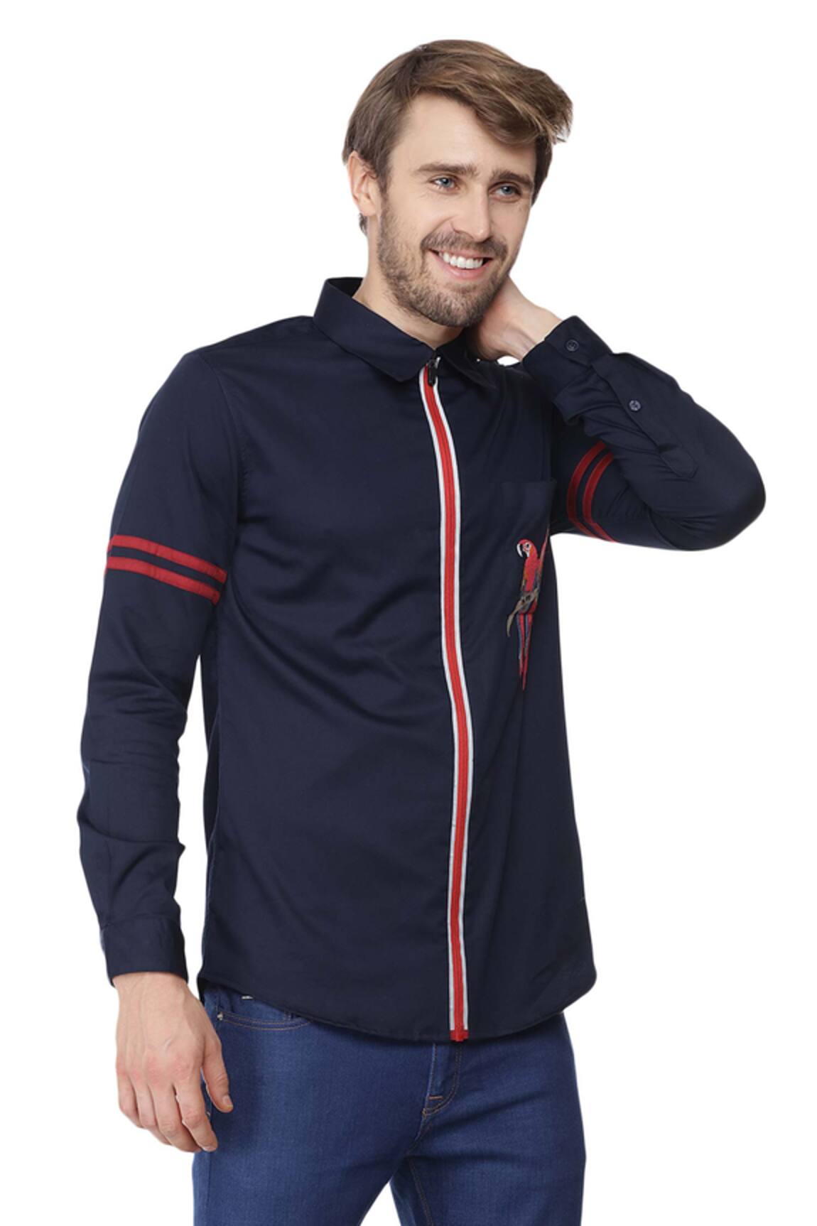 Abkasa Slim-Fit Cotton Shirt