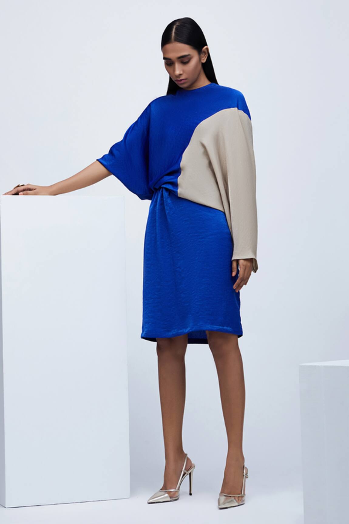 Echostudio Colorblock Dress