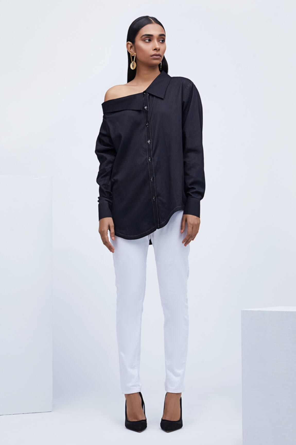 Echostudio Off Shoulder Shirt