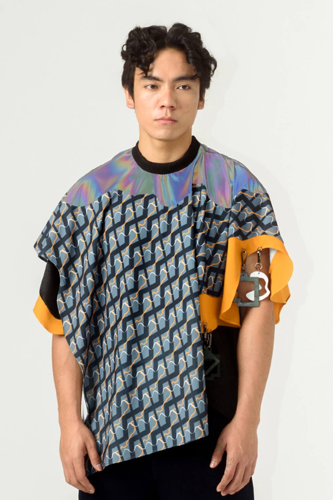 Siddhant Agrawal Ennui Print Kaftan 