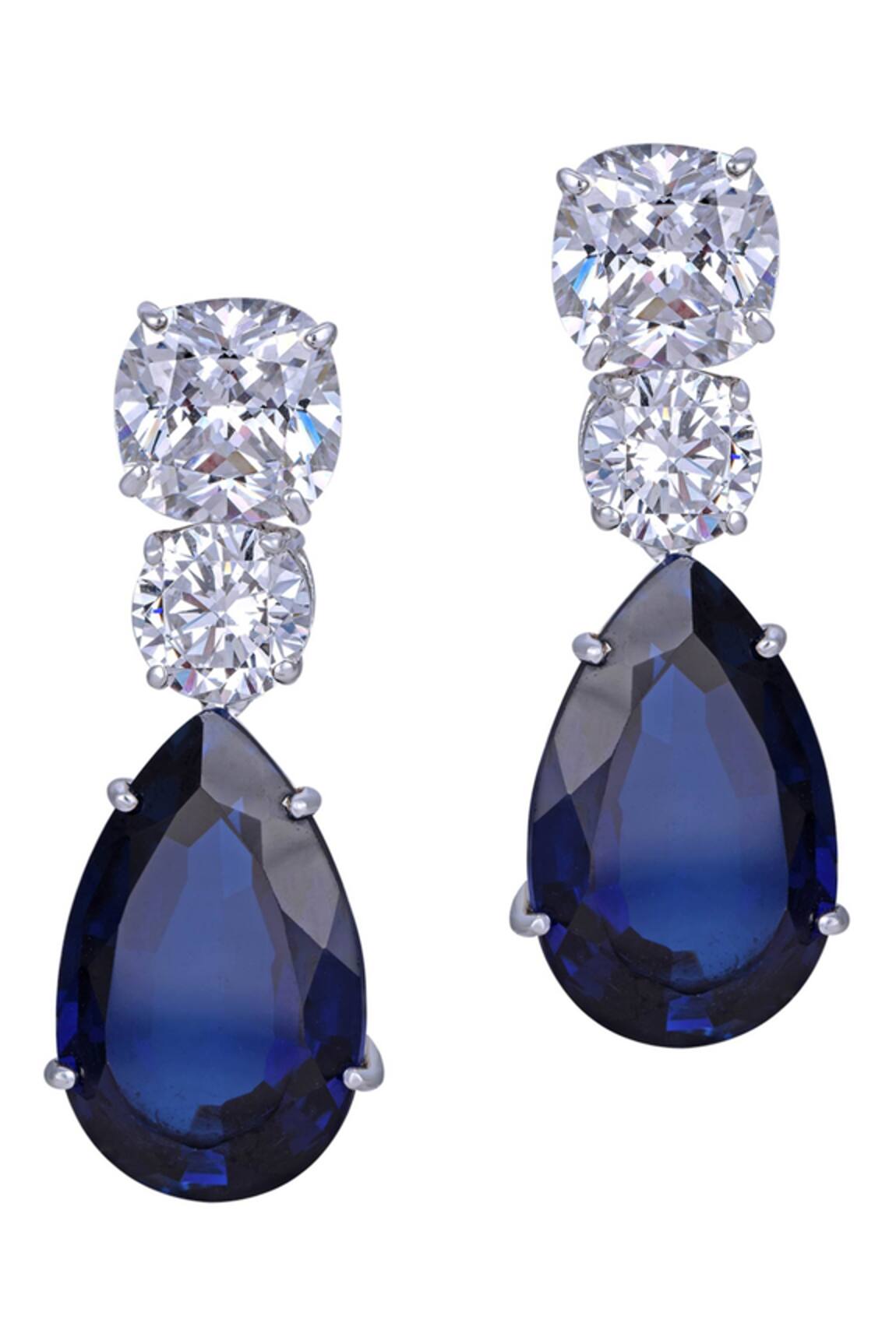DIOSA PARIS JEWELLERY  Swarovski Zirconia Danglers 
