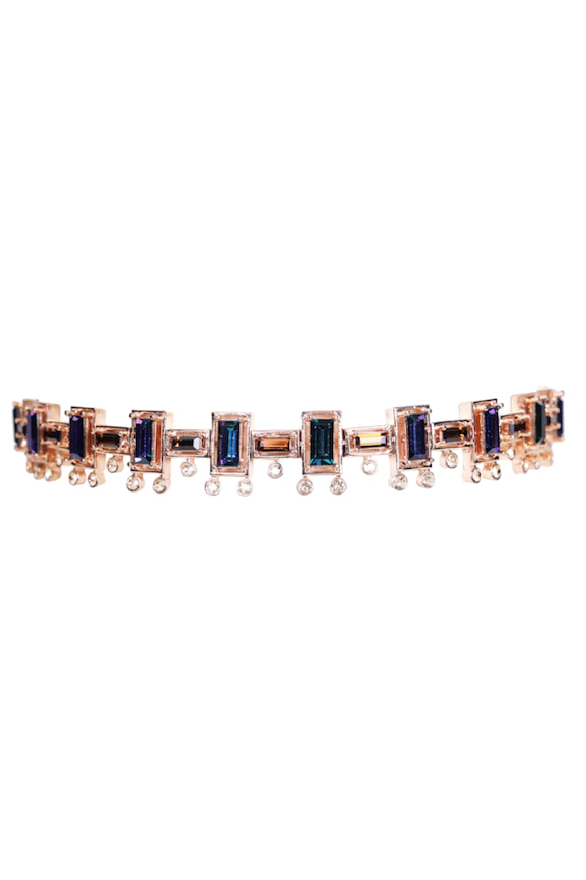 Esme by Aashna Dalmia Crystal Geometric Choker 