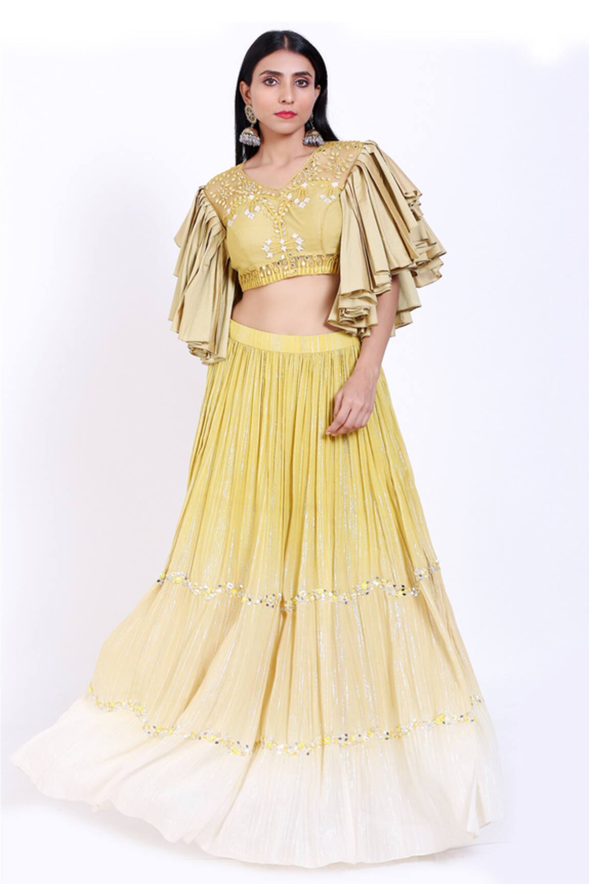 Vedangi Agarwal Embroidered Lehenga Set